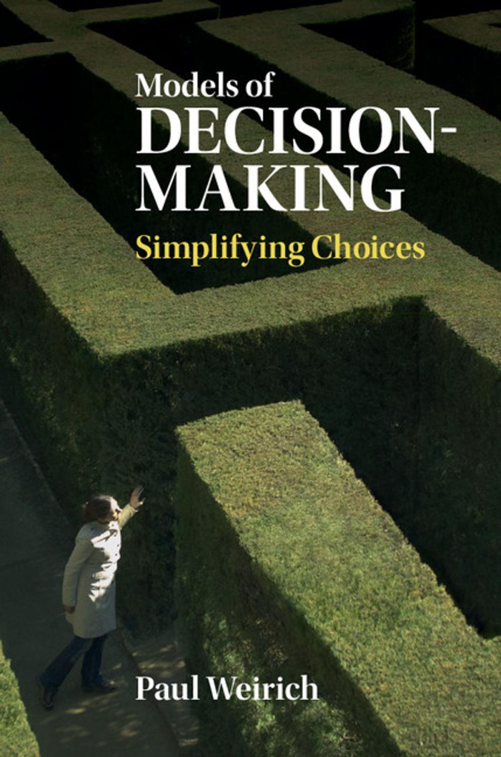 Big bigCover of Models of Decision-Making