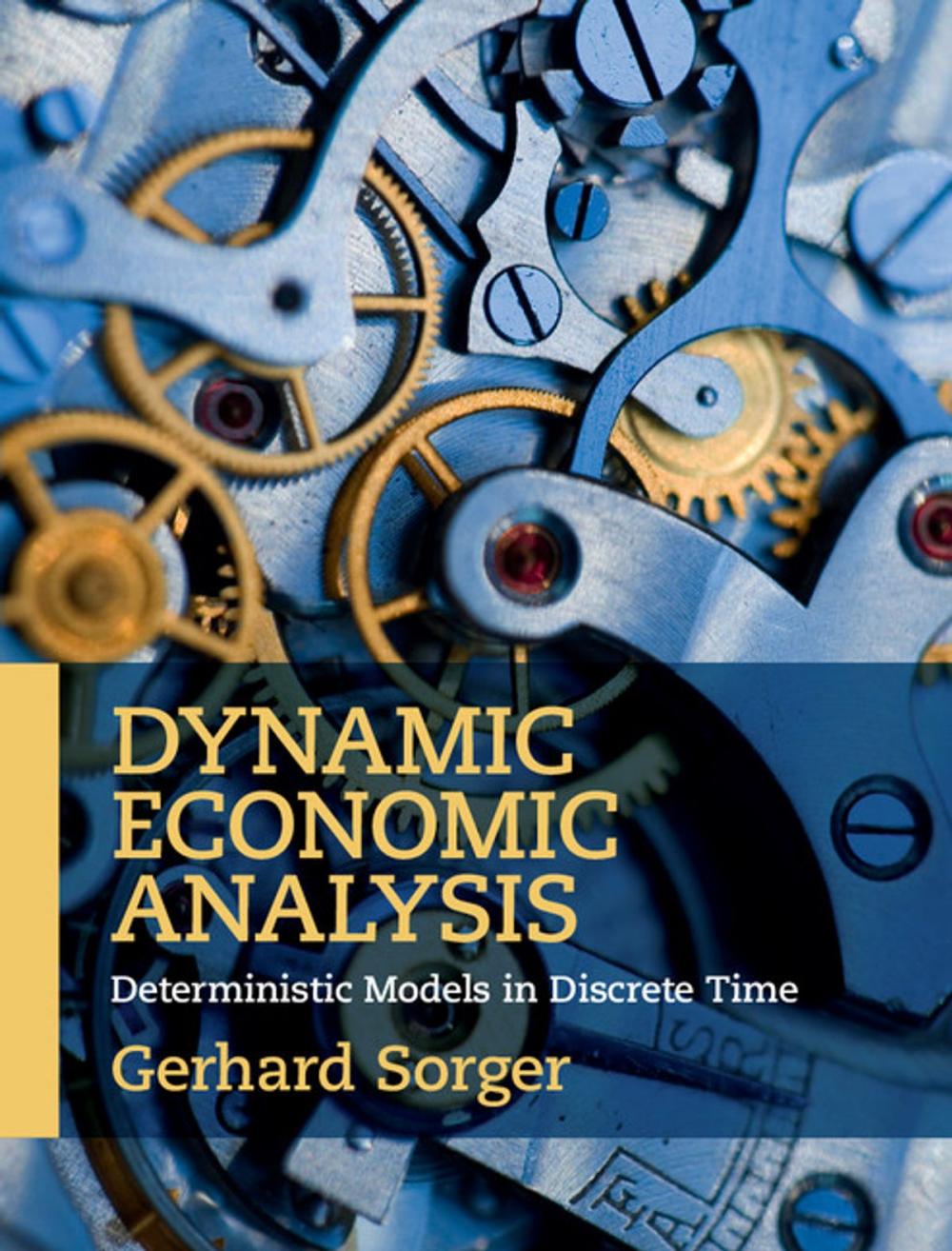 Big bigCover of Dynamic Economic Analysis