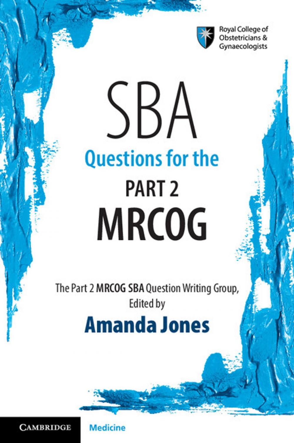 Big bigCover of SBA Questions for the Part 2 MRCOG