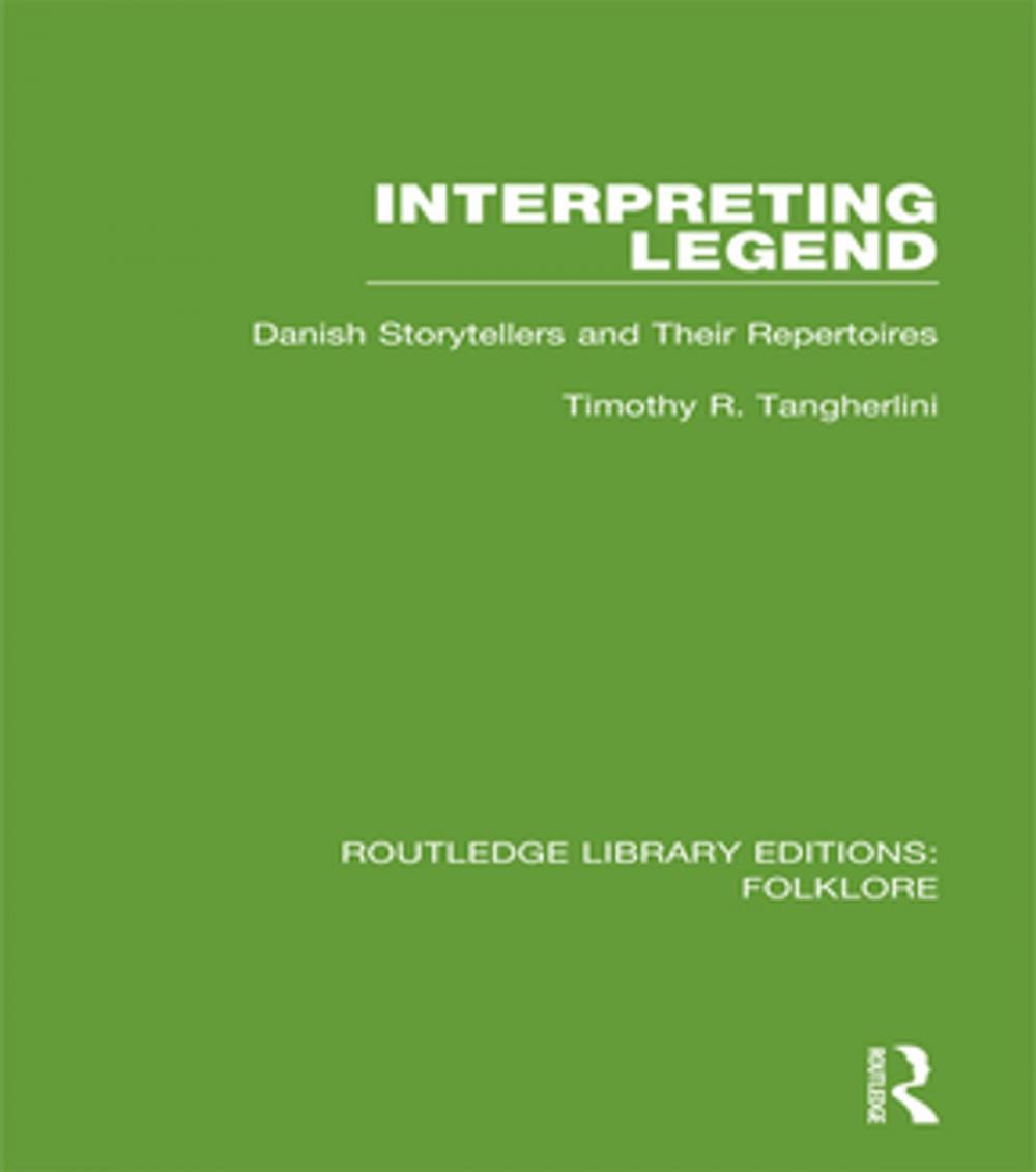 Big bigCover of Interpreting Legend (RLE Folklore)