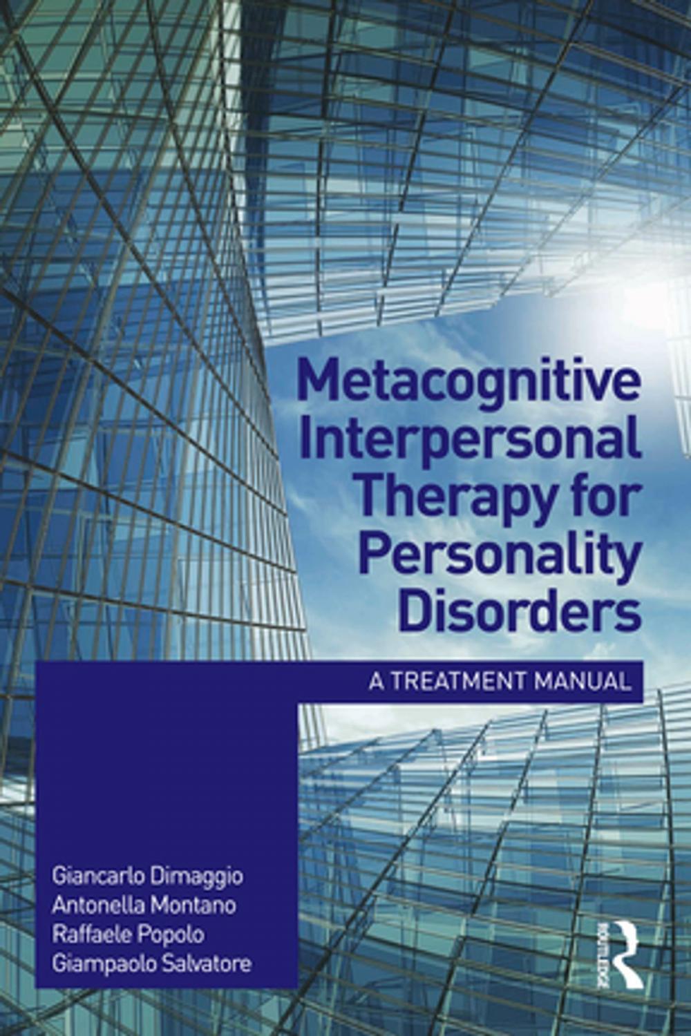 Big bigCover of Metacognitive Interpersonal Therapy for Personality Disorders