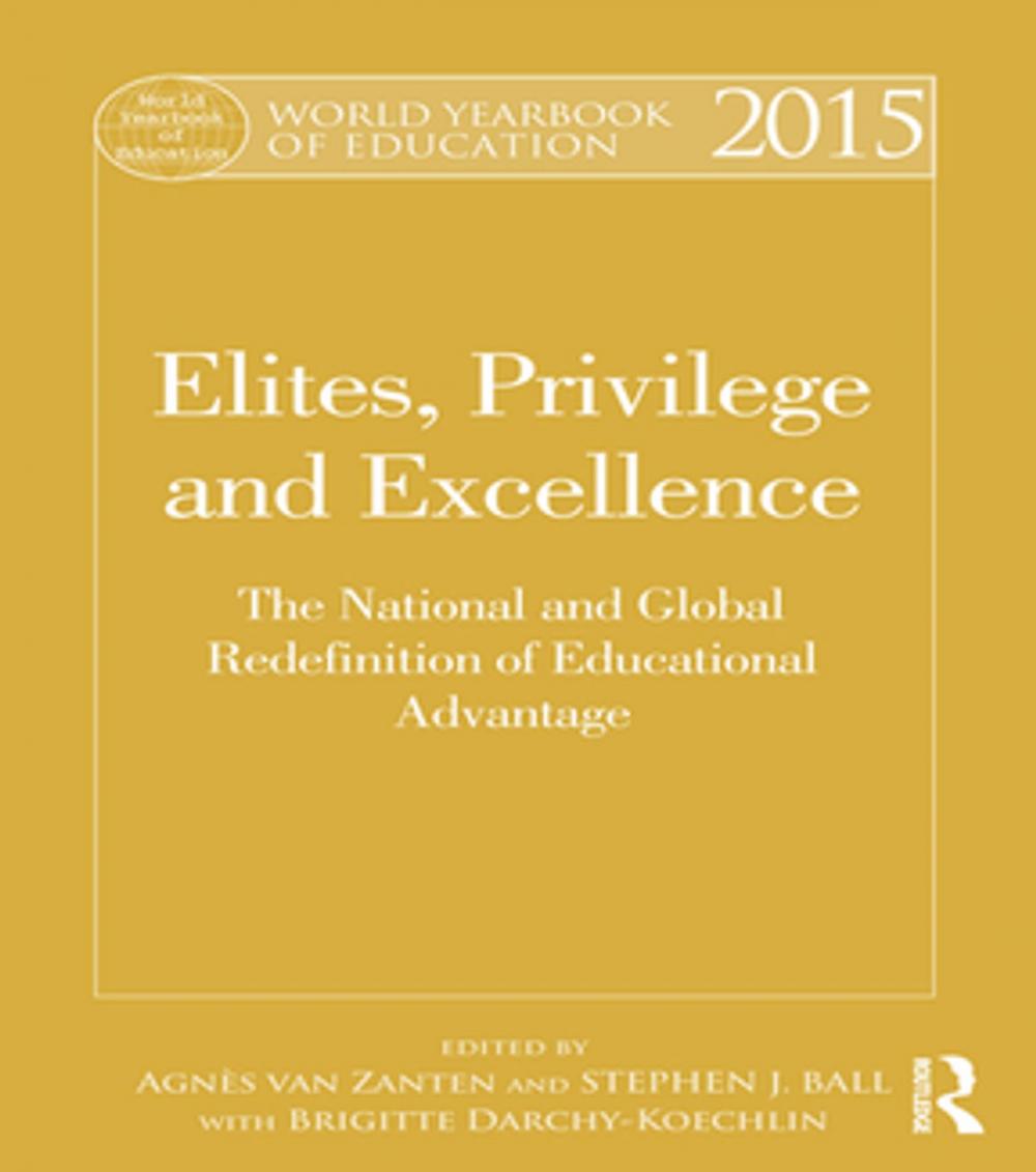 Big bigCover of World Yearbook of Education 2015