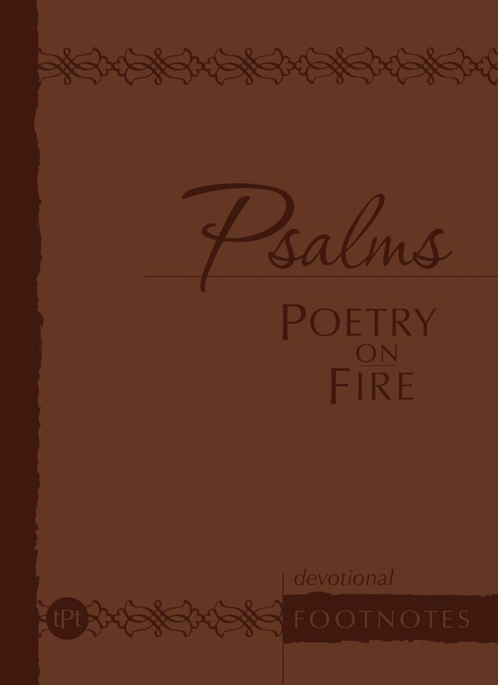 Big bigCover of Psalms Poetry on Fire