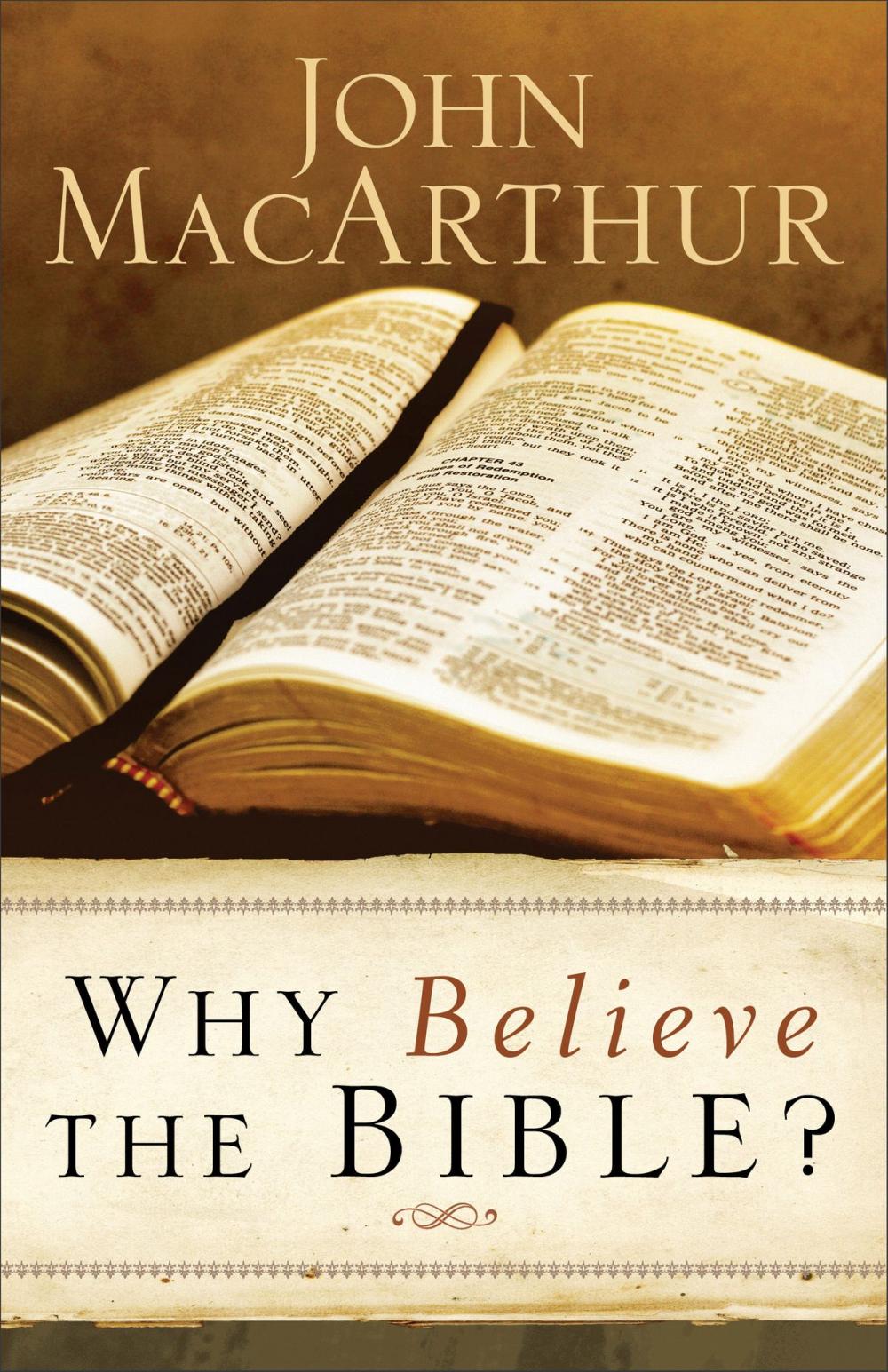 Big bigCover of Why Believe the Bible?