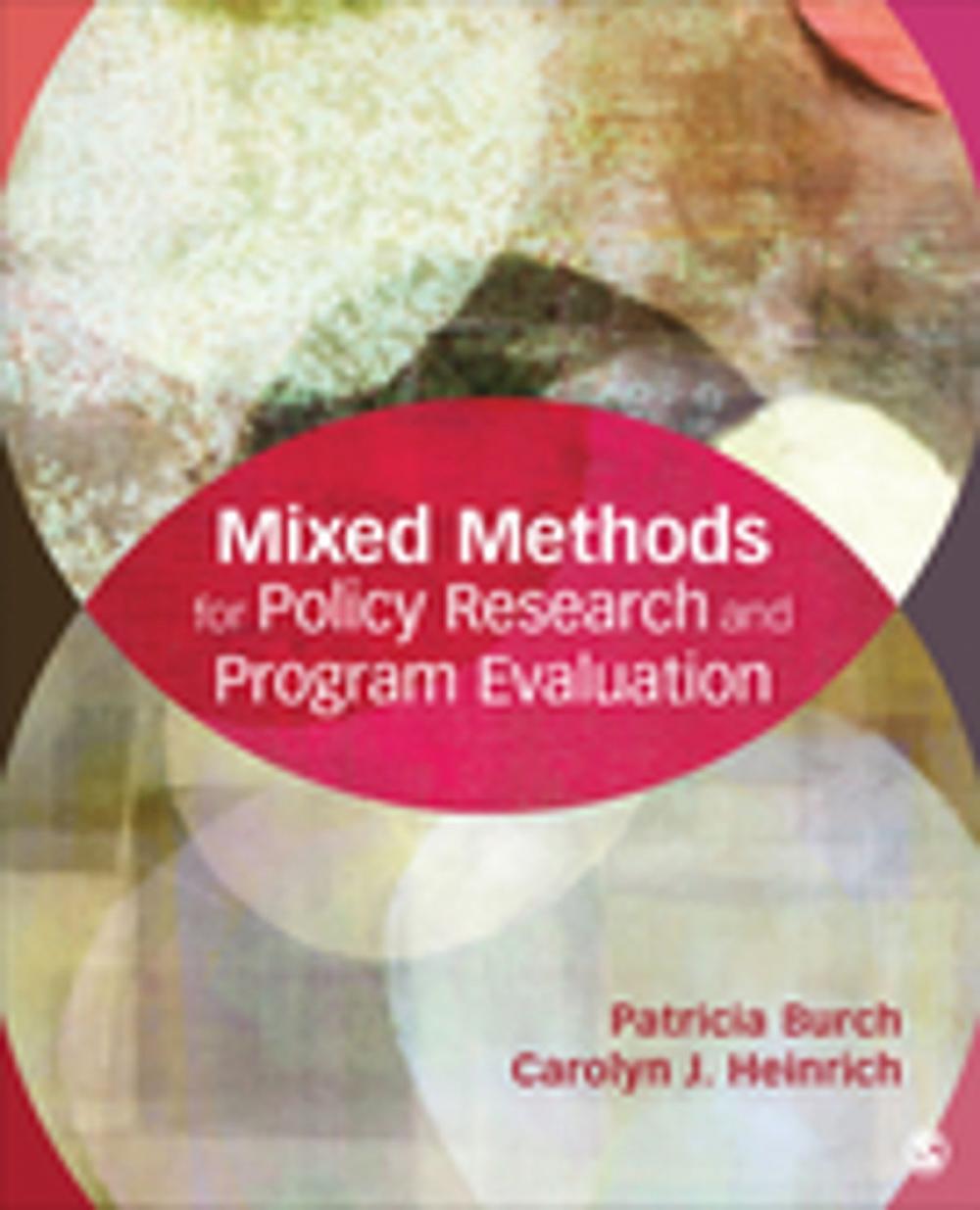 Big bigCover of Mixed Methods for Policy Research and Program Evaluation