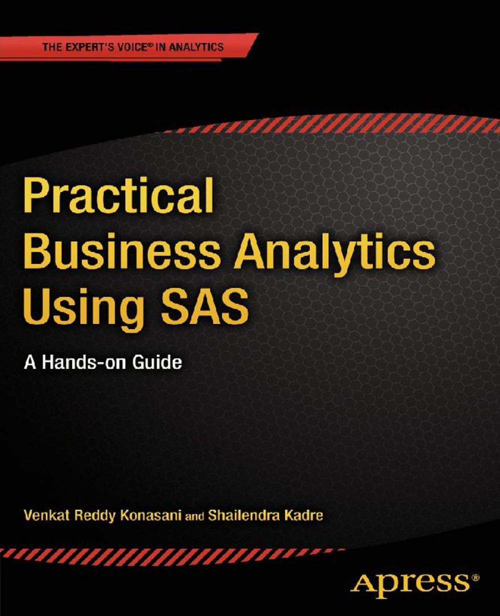 Big bigCover of Practical Business Analytics Using SAS