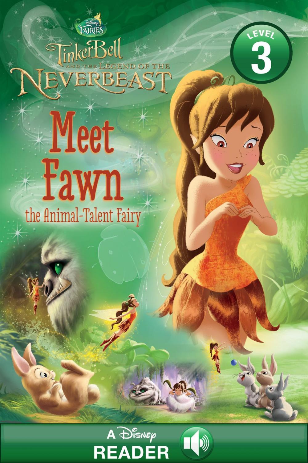 Big bigCover of Tinker Bell and the Legend of the NeverBeast: Meet Fawn