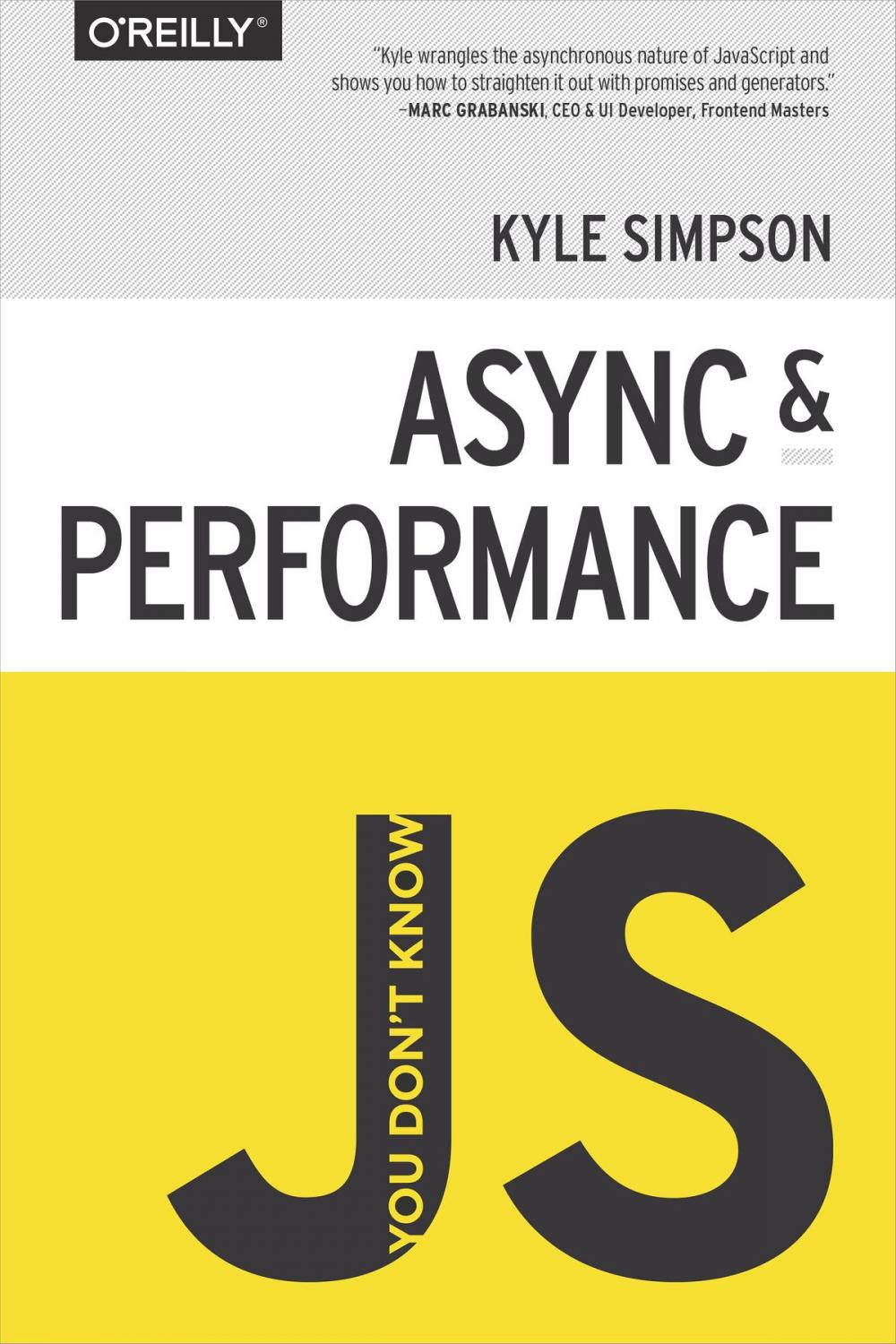 Big bigCover of You Don't Know JS: Async & Performance