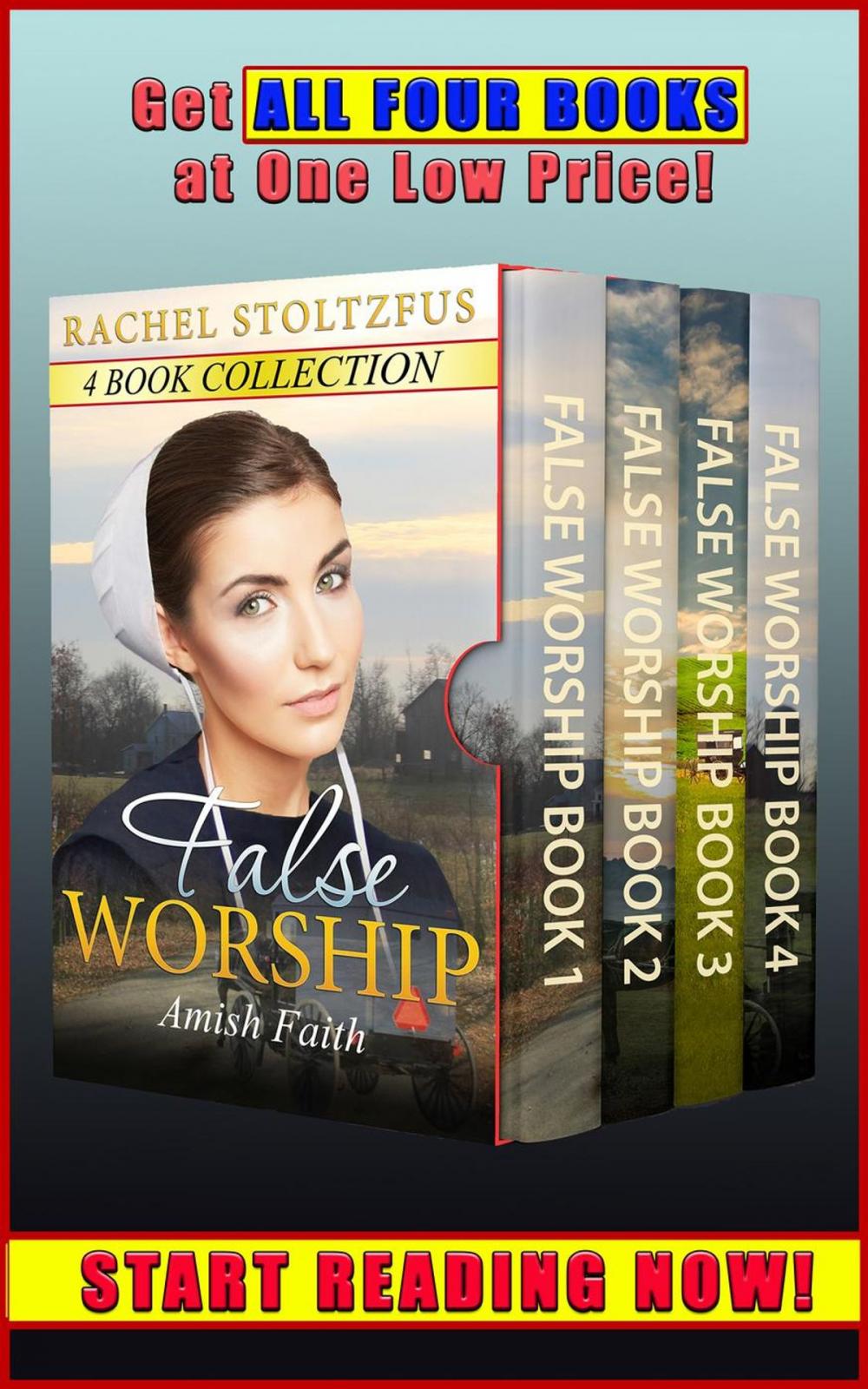 Big bigCover of Amish Home: False Worship Complete 4-Book Boxed Set Bundle