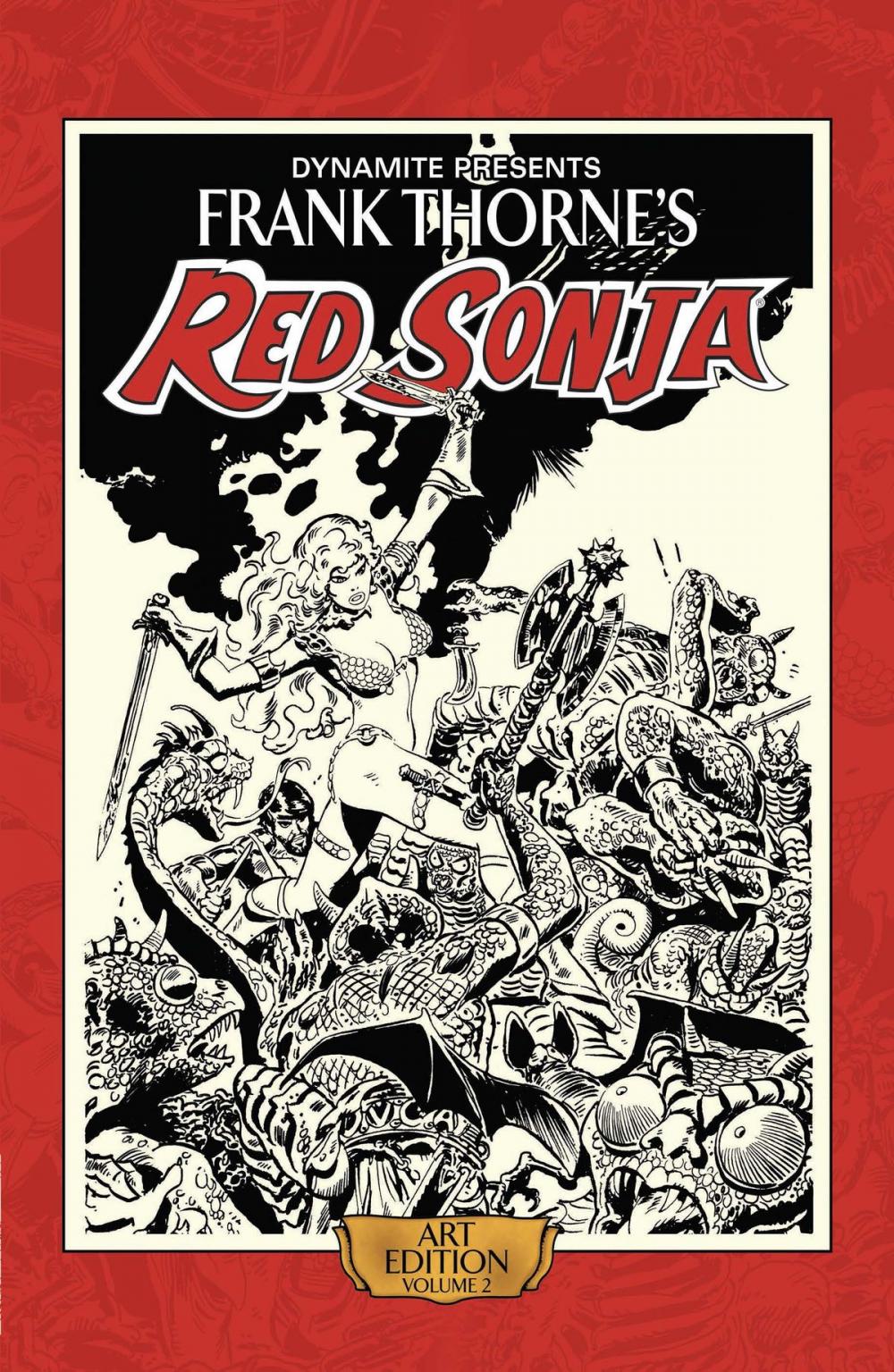 Big bigCover of Frank Thorne's Red Sonja: Art Edition Vol 2