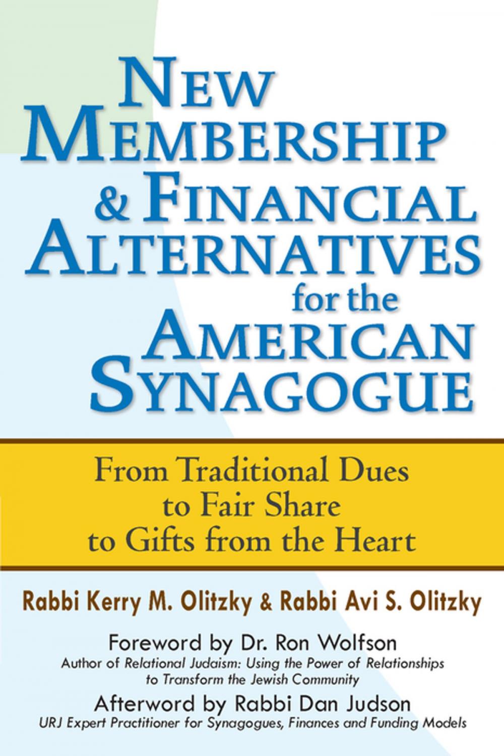 Big bigCover of New Membership & Financial Alternatives for the American Synagogue