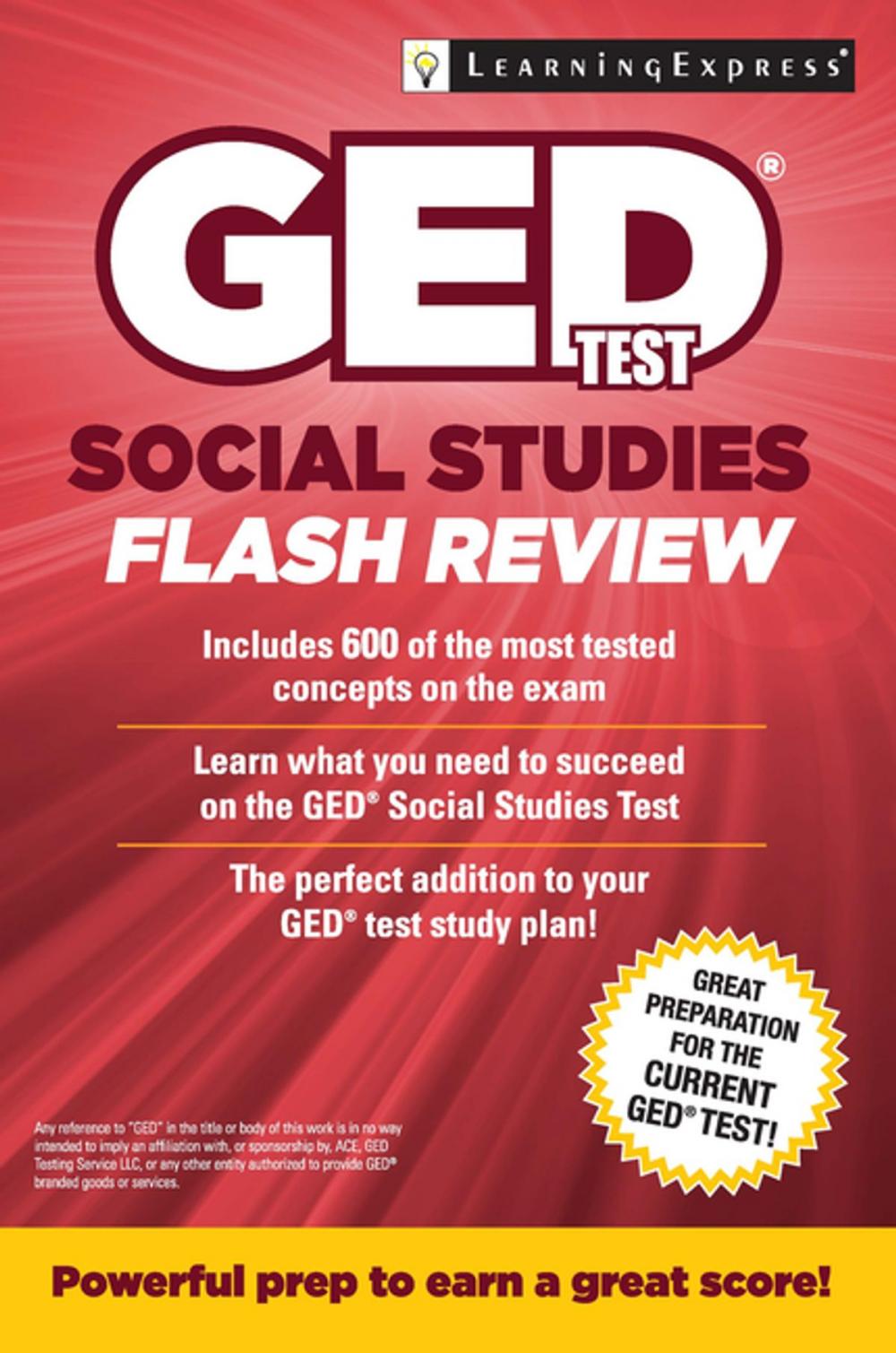 Big bigCover of GED Test Social Studies Flash Review