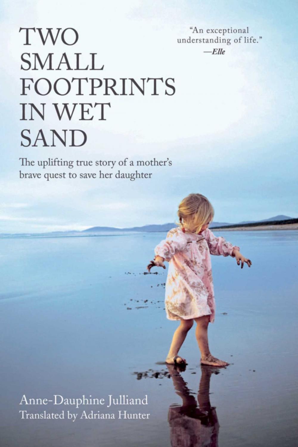 Big bigCover of Two Small Footprints in Wet Sand