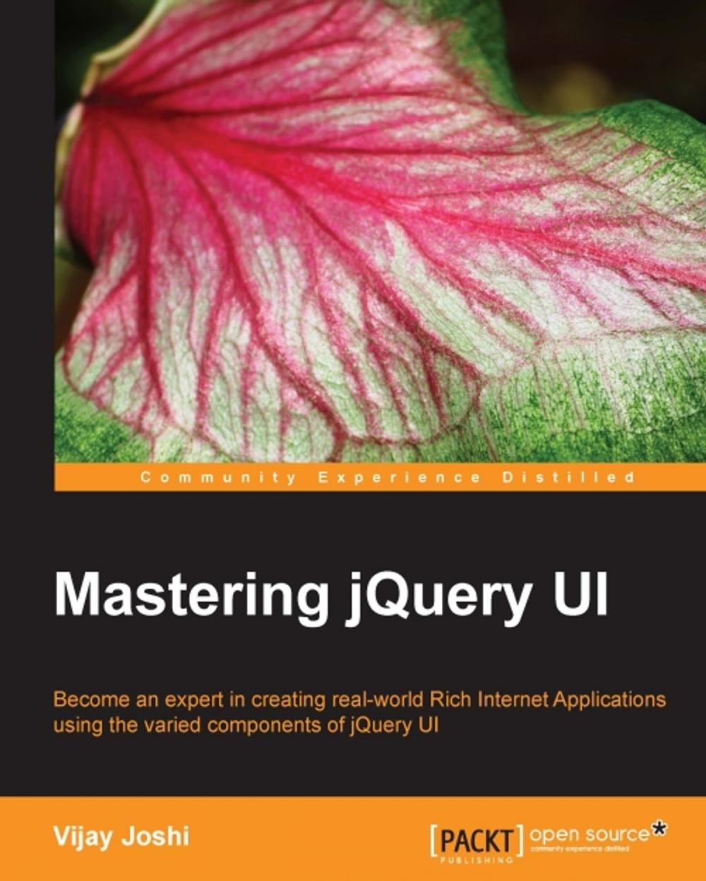 Big bigCover of Mastering jQuery UI