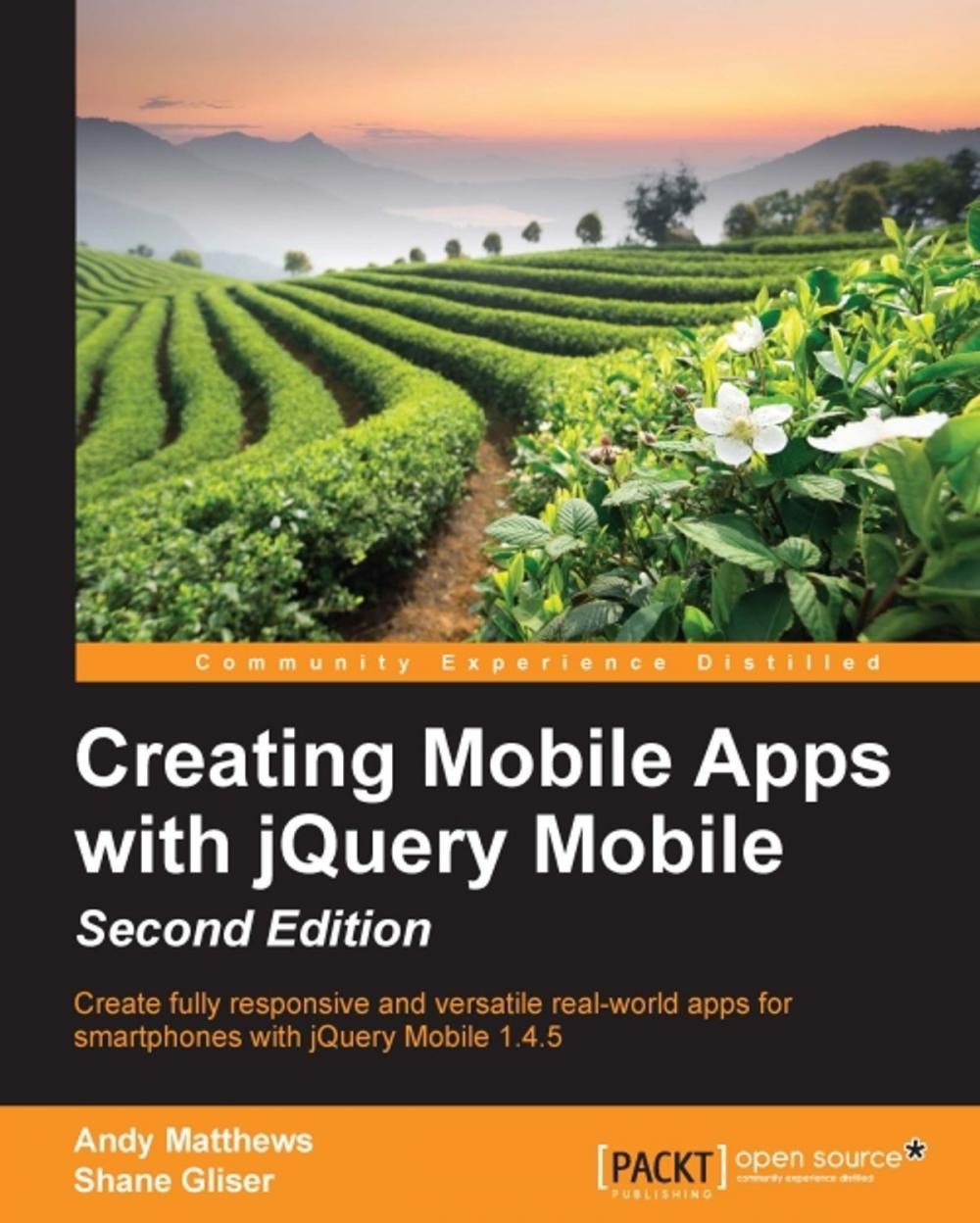 Big bigCover of Creating Mobile Apps with jQuery Mobile - Second Edition