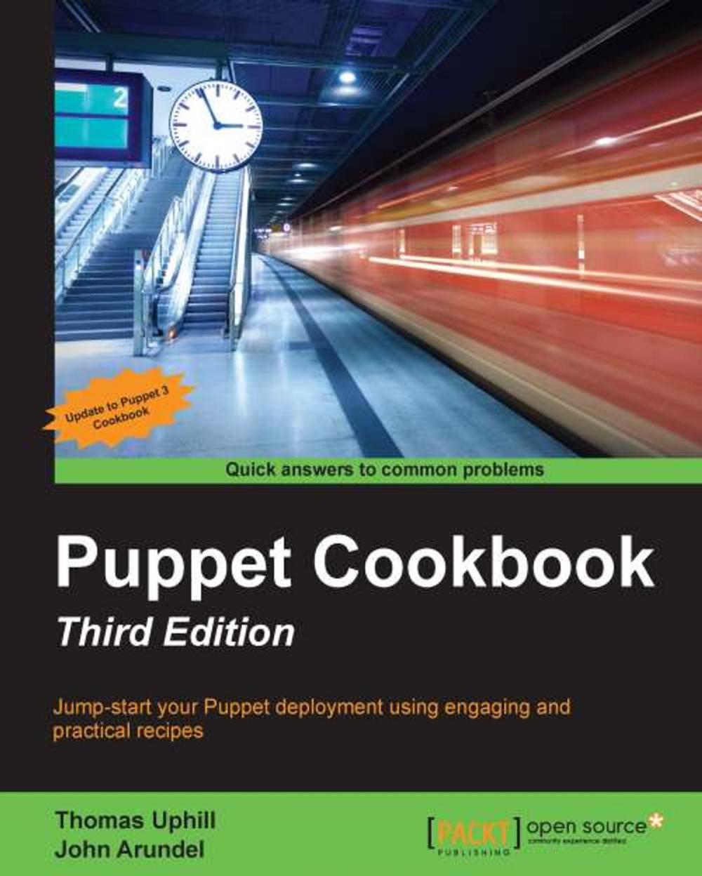 Big bigCover of Puppet Cookbook - Third Edition