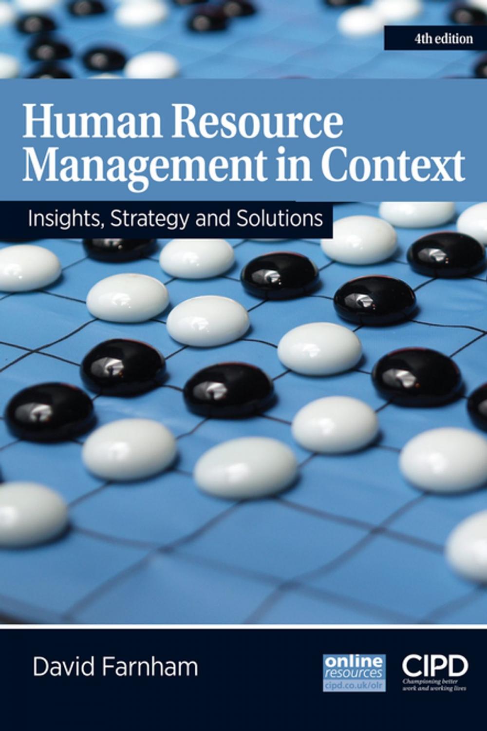 Big bigCover of Human Resource Management in Context