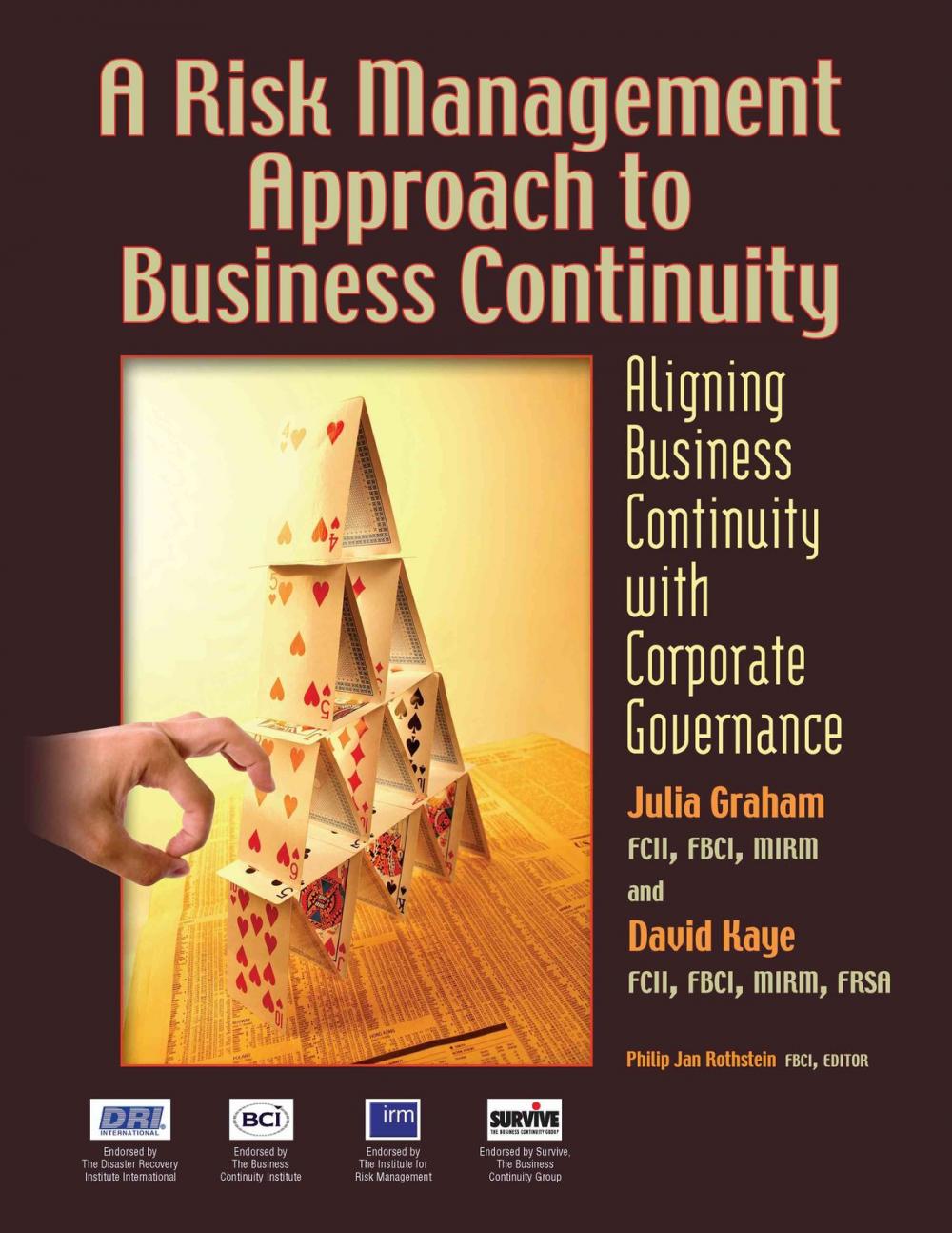 Big bigCover of A Risk Management Approach to Business Continuity