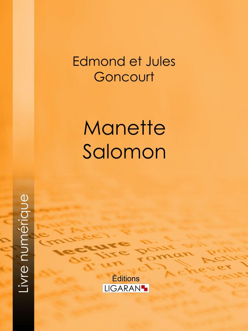 Big bigCover of Manette Salomon