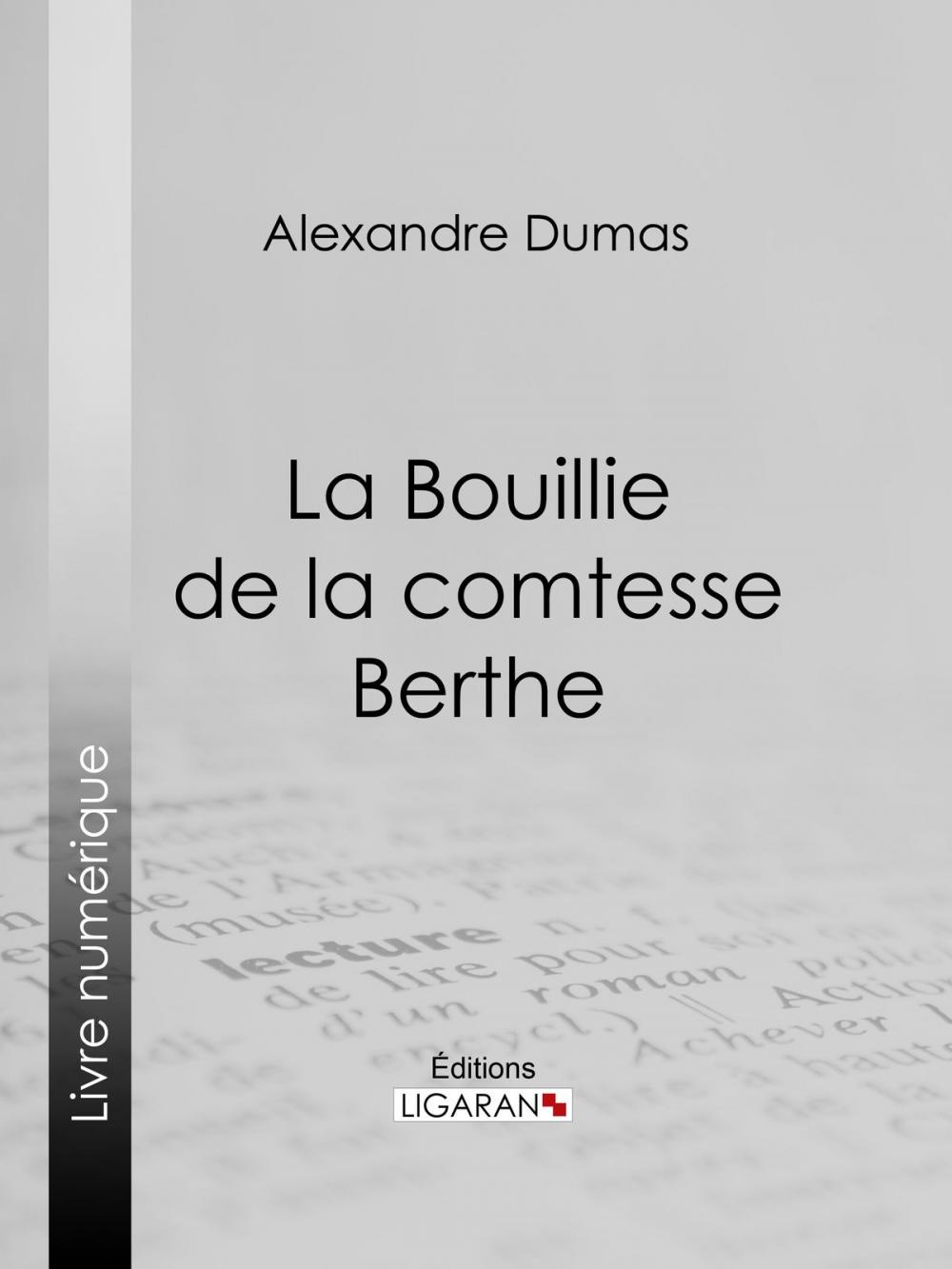 Big bigCover of La Bouillie de la comtesse Berthe