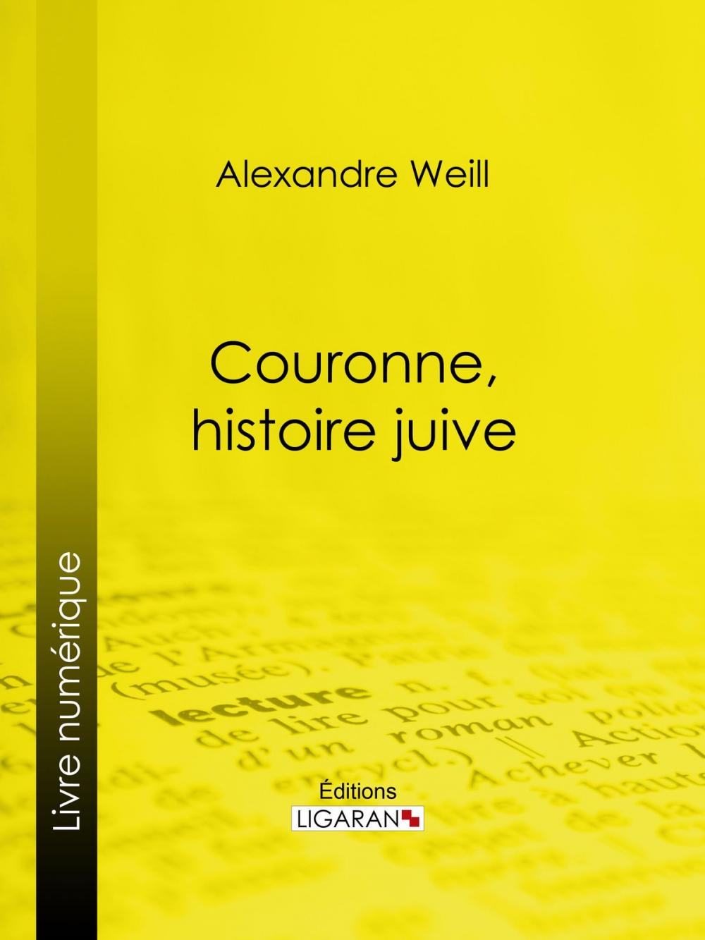Big bigCover of Couronne, histoire juive