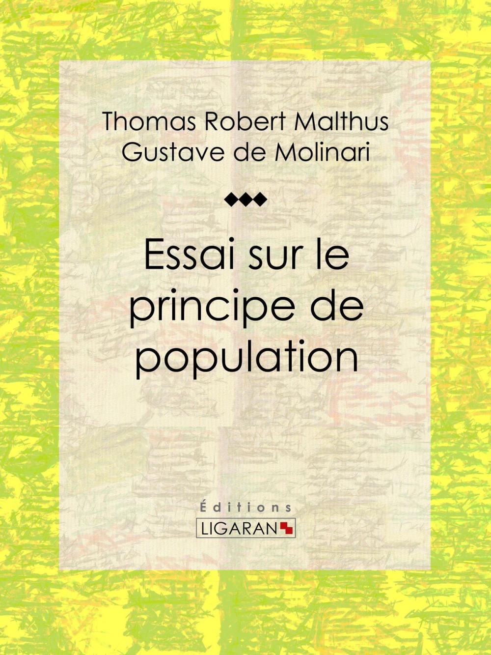 Big bigCover of Essai sur le principe de population