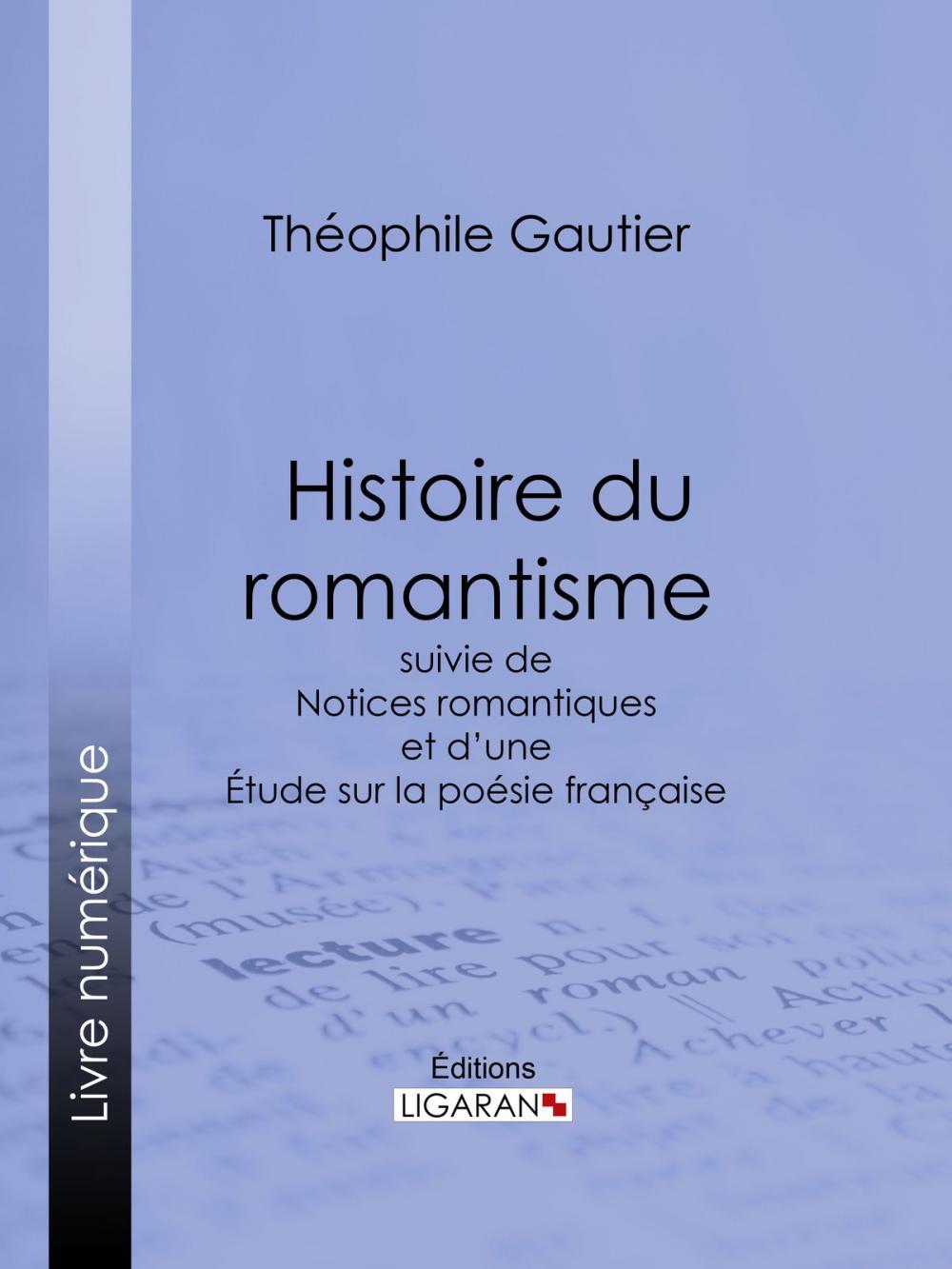 Big bigCover of Histoire du romantisme