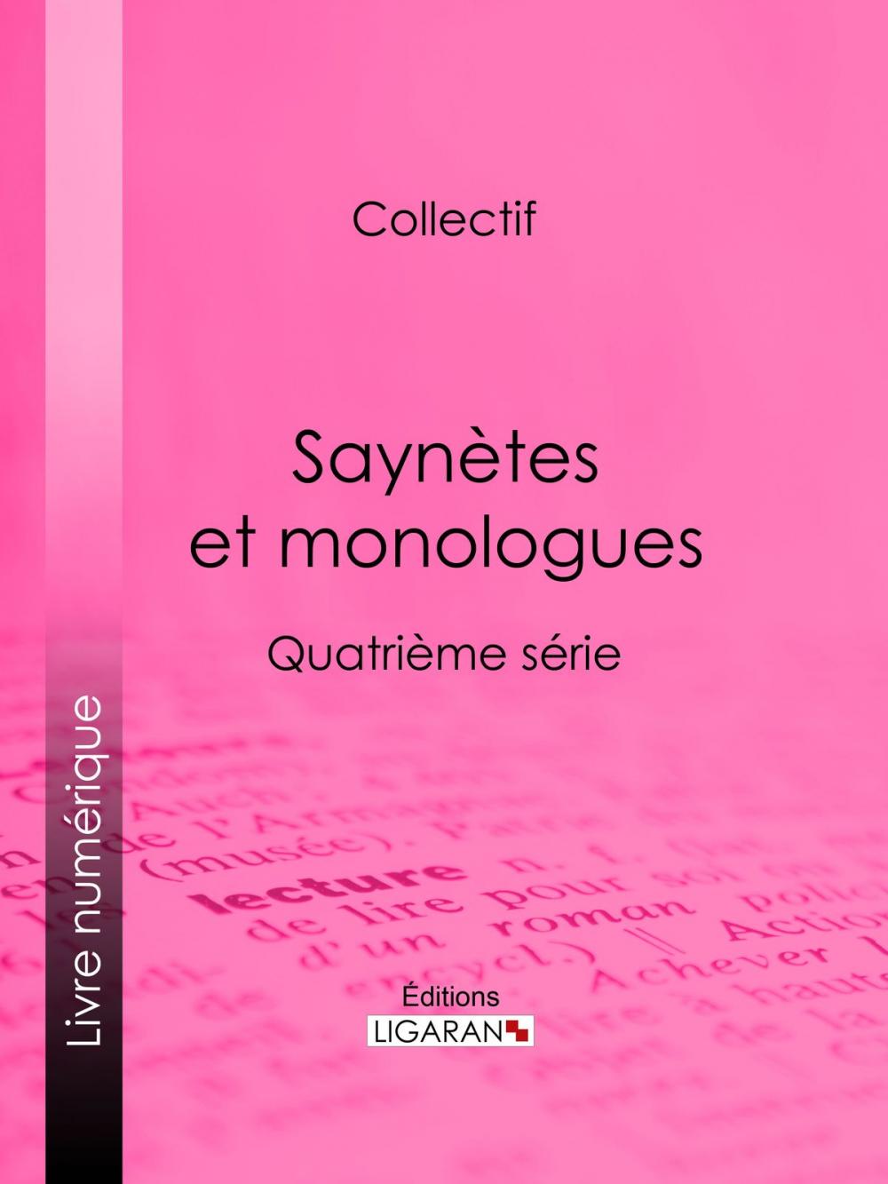 Big bigCover of Saynètes et monologues