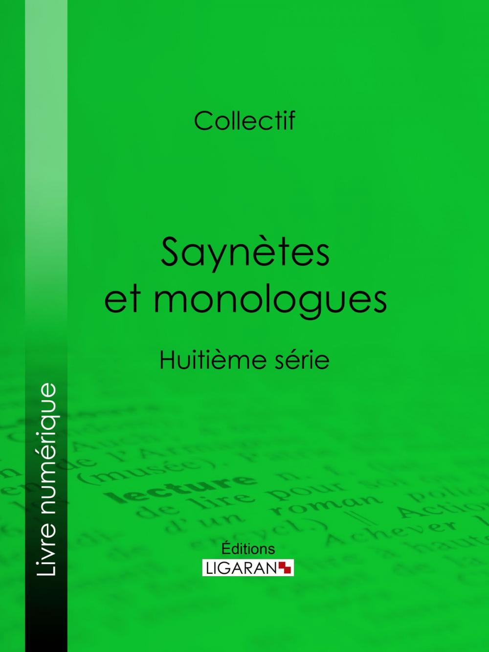 Big bigCover of Saynètes et monologues