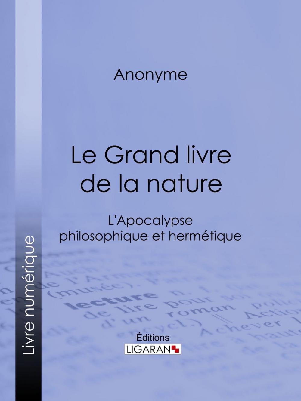 Big bigCover of Le Grand livre de la nature