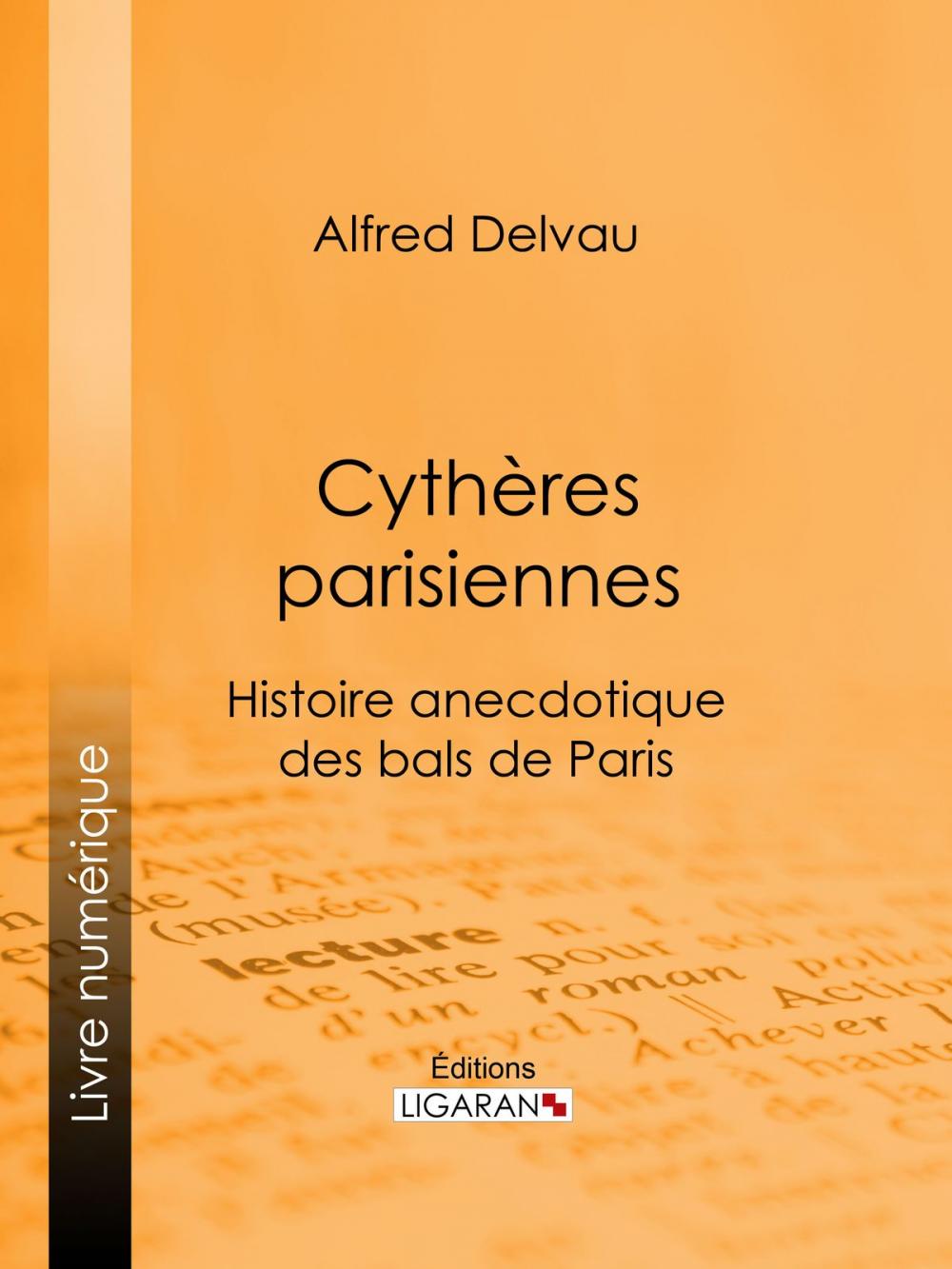 Big bigCover of Cythères parisiennes