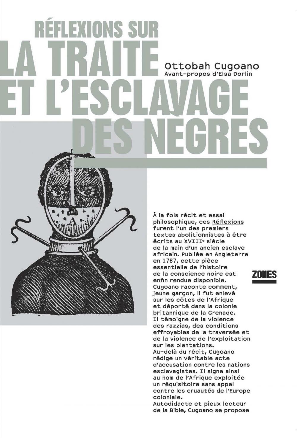 Big bigCover of Réflexions sur la traite et l'esclavage des nègres