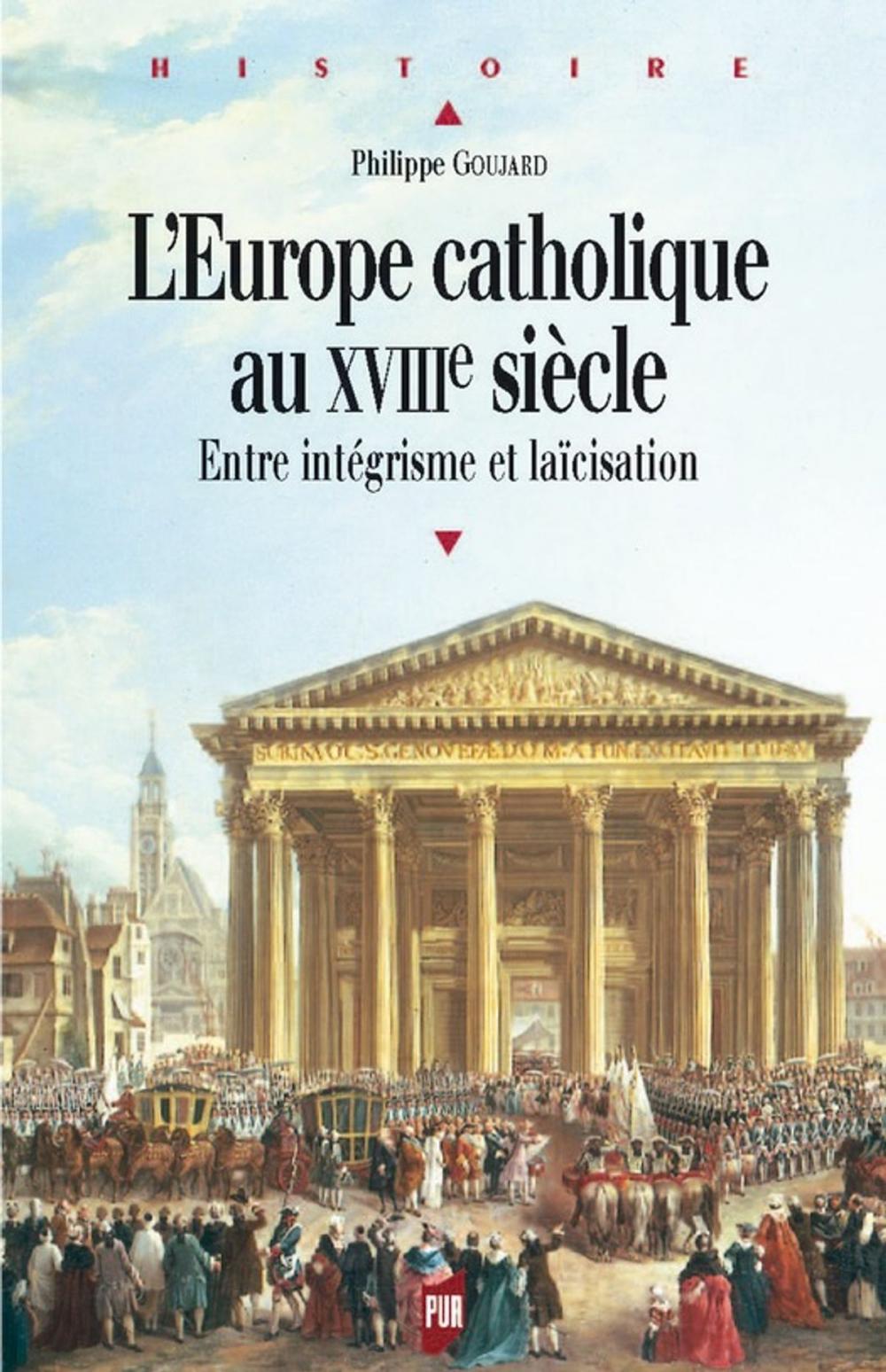 Big bigCover of L'Europe catholique au XVIIIe siècle