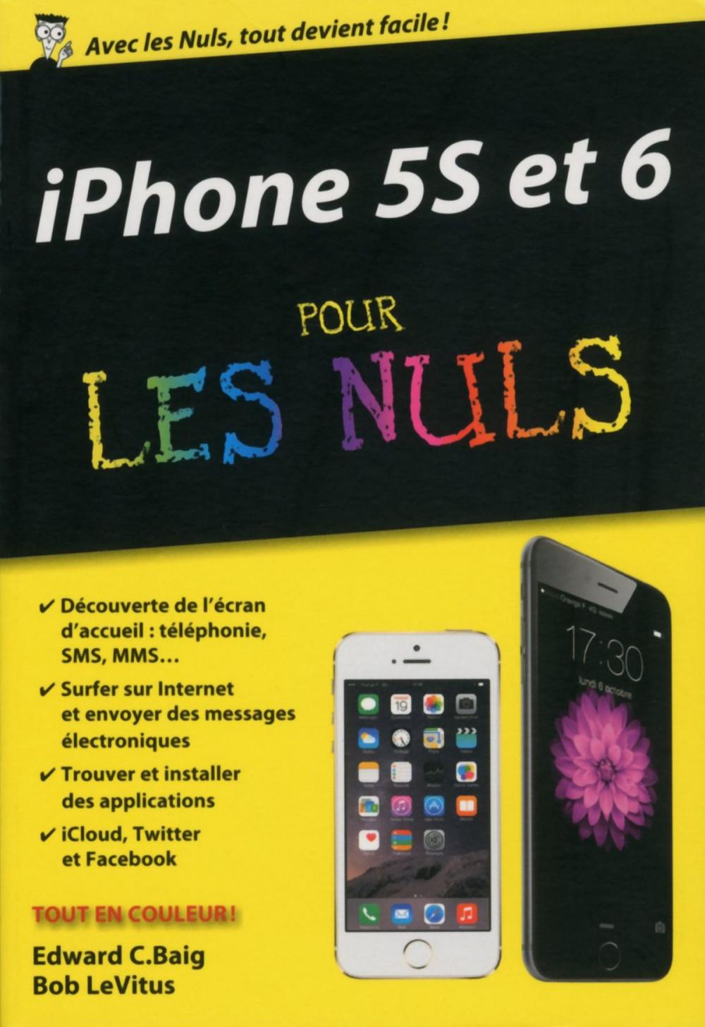 Big bigCover of iPhone 5S et 6 pour les Nuls version poche