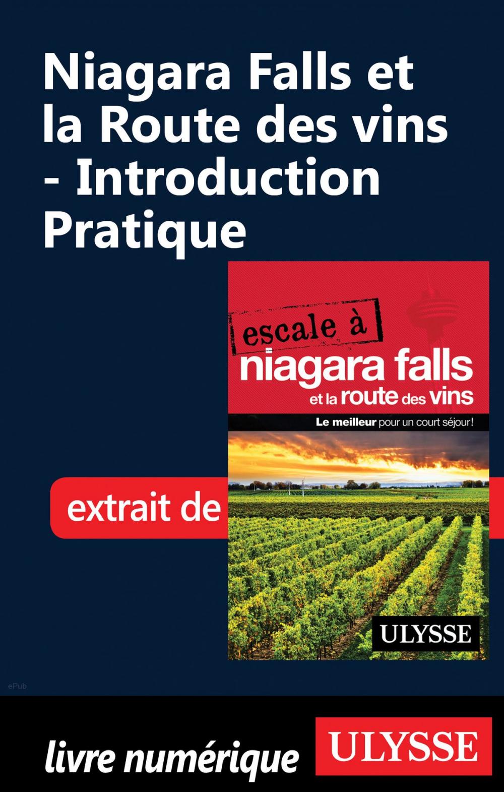 Big bigCover of Niagara Falls et la Route des vins - Introduction Pratique