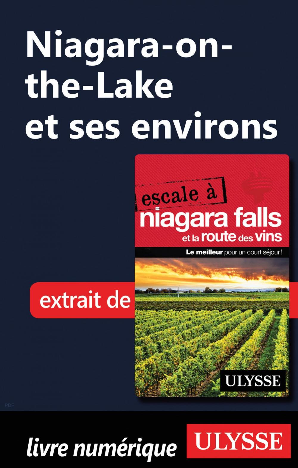 Big bigCover of Niagara-on-the-Lake et ses environs