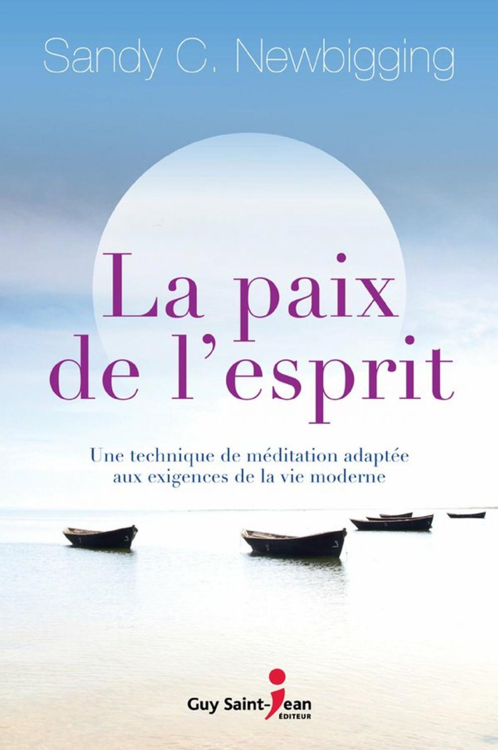 Big bigCover of La paix de l'esprit