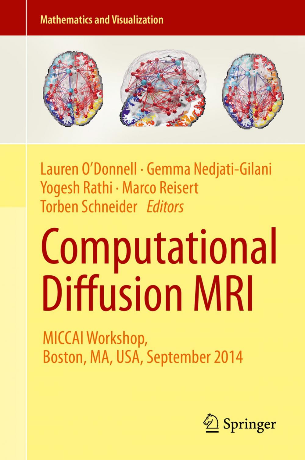 Big bigCover of Computational Diffusion MRI