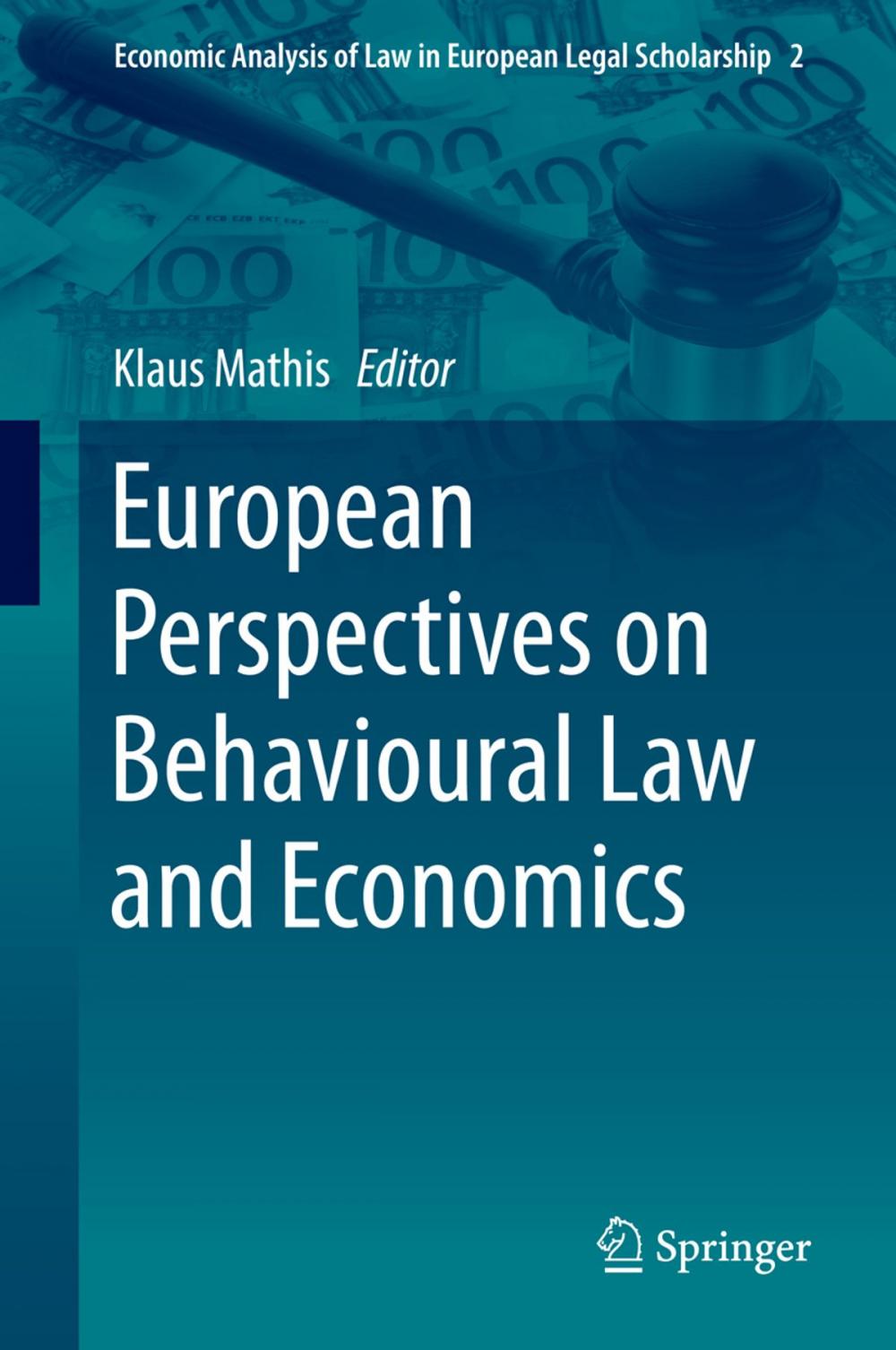 Big bigCover of European Perspectives on Behavioural Law and Economics