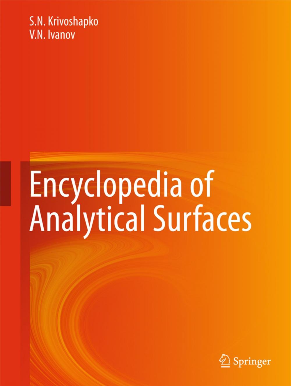 Big bigCover of Encyclopedia of Analytical Surfaces