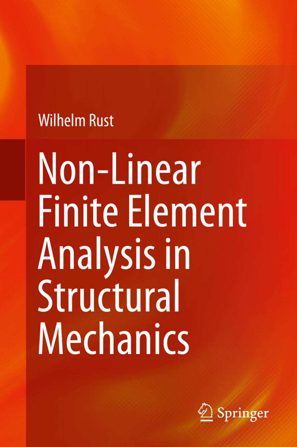 Big bigCover of Non-Linear Finite Element Analysis in Structural Mechanics