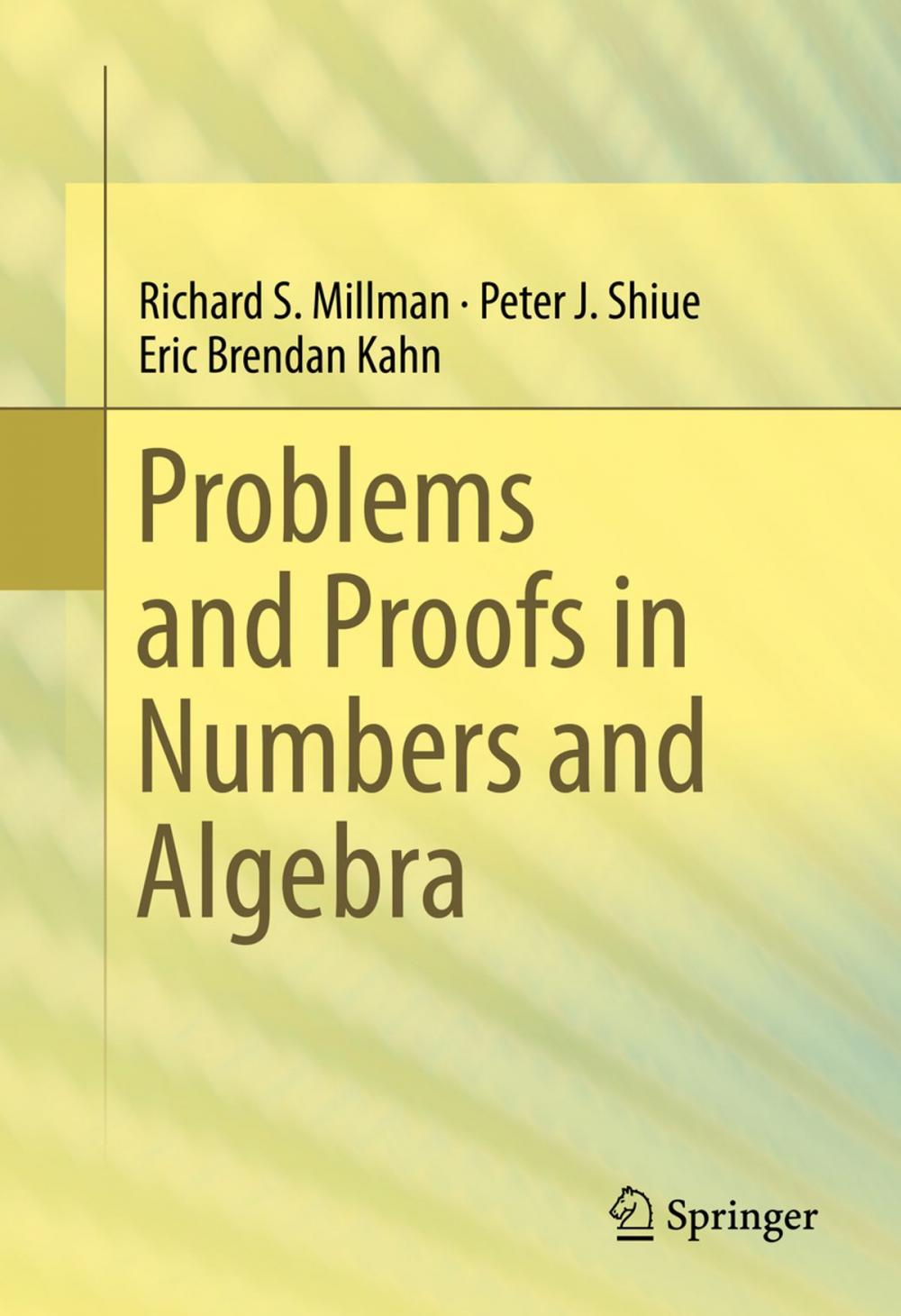 Big bigCover of Problems and Proofs in Numbers and Algebra