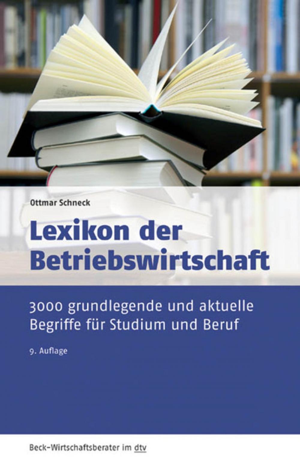 Big bigCover of Lexikon der Betriebswirtschaft