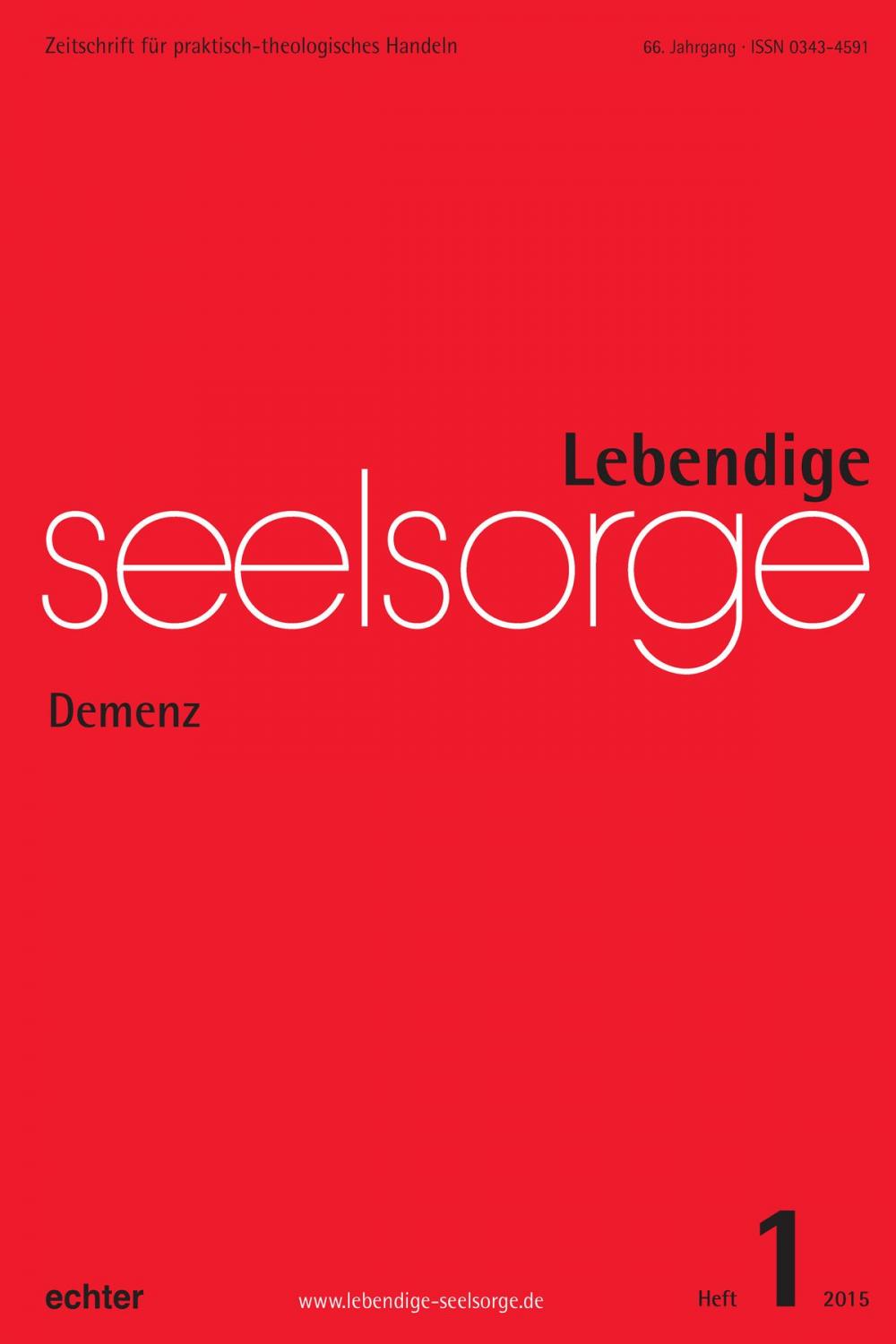 Big bigCover of Lebendige Seelsorge 1/2015