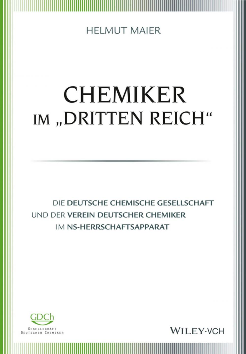 Big bigCover of Chemiker im "Dritten Reich"