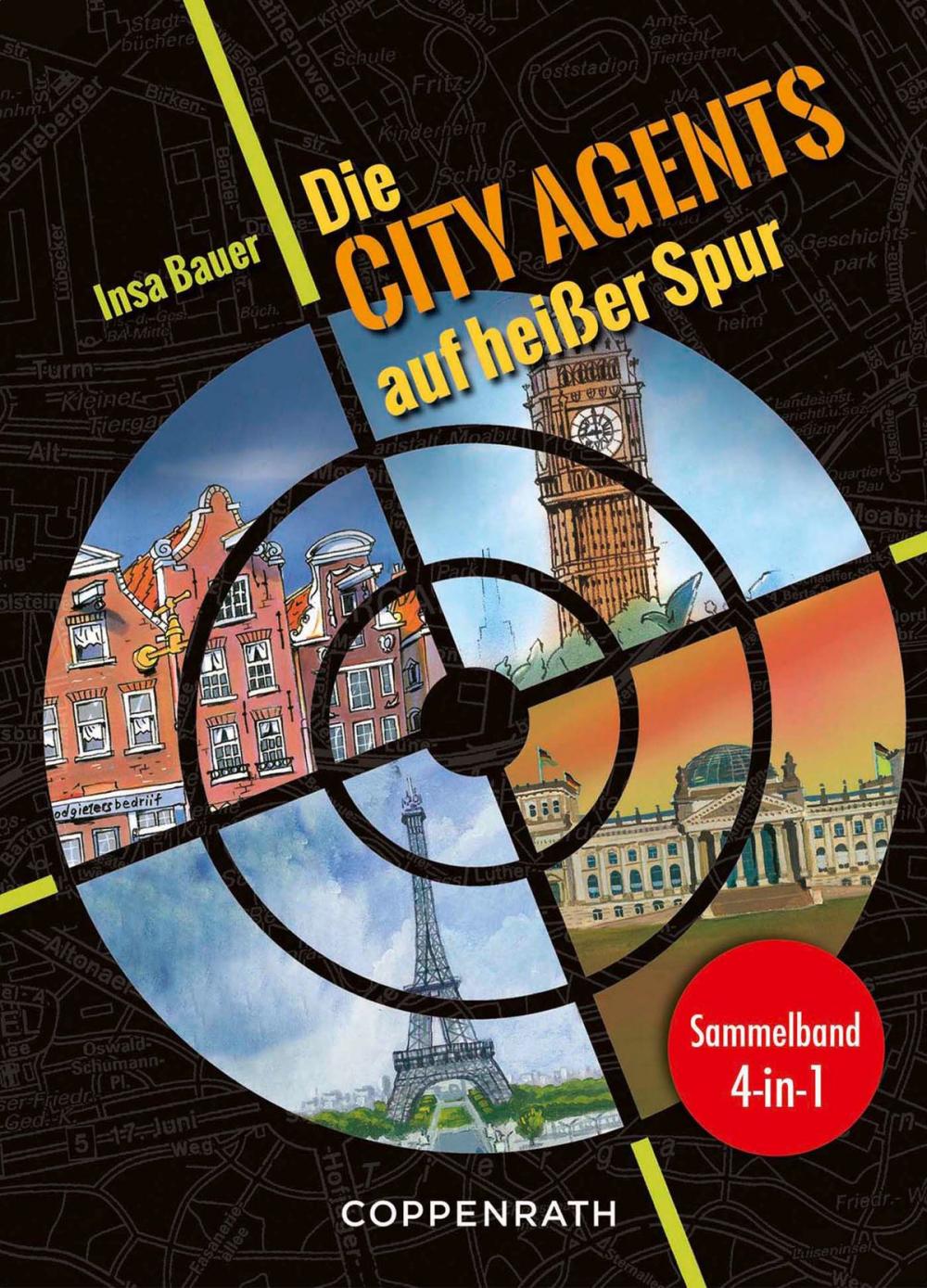 Big bigCover of Die City Agents auf heißer Spur - Sammelband 4 in 1