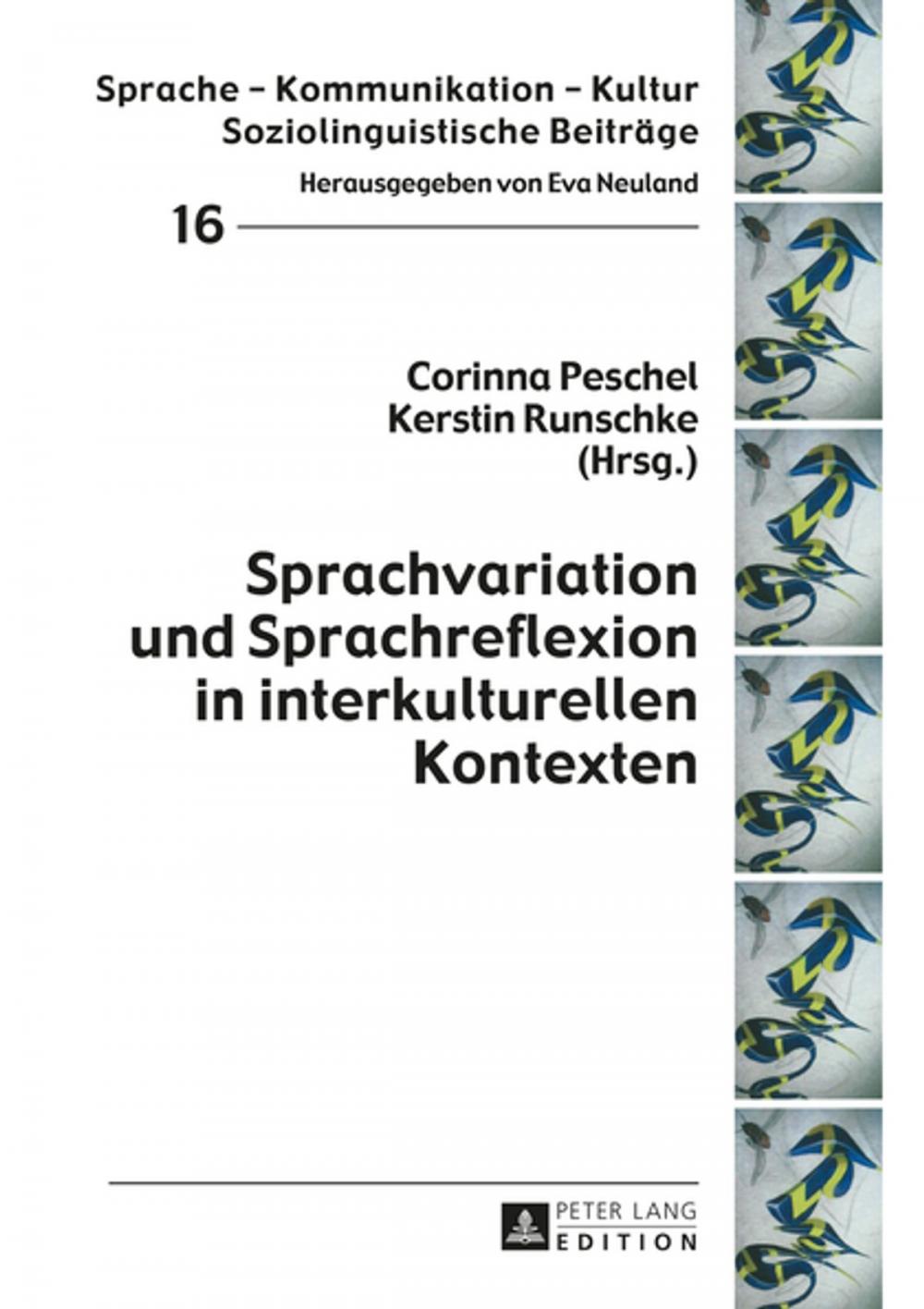 Big bigCover of Sprachvariation und Sprachreflexion in interkulturellen Kontexten