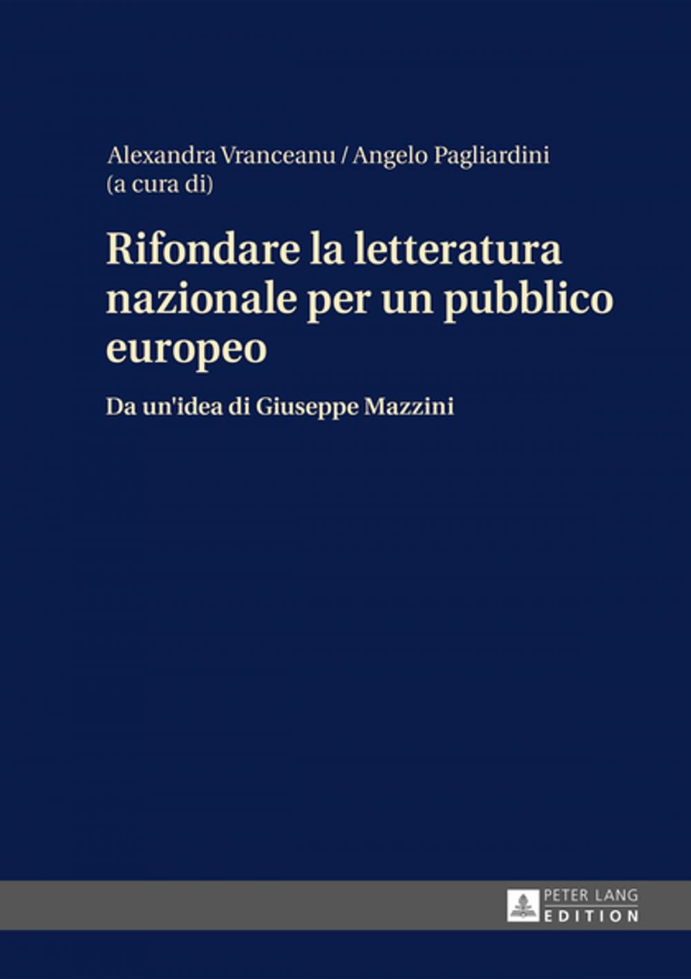 Big bigCover of Rifondare la letteratura nazionale per un pubblico europeo