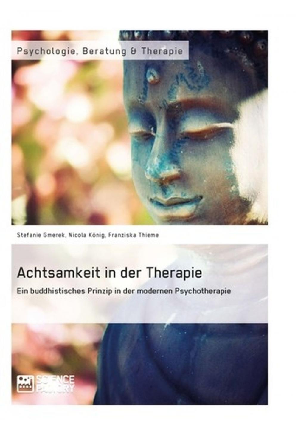 Big bigCover of Achtsamkeit in der Therapie. Ein buddhistisches Prinzip in der modernen Psychotherapie