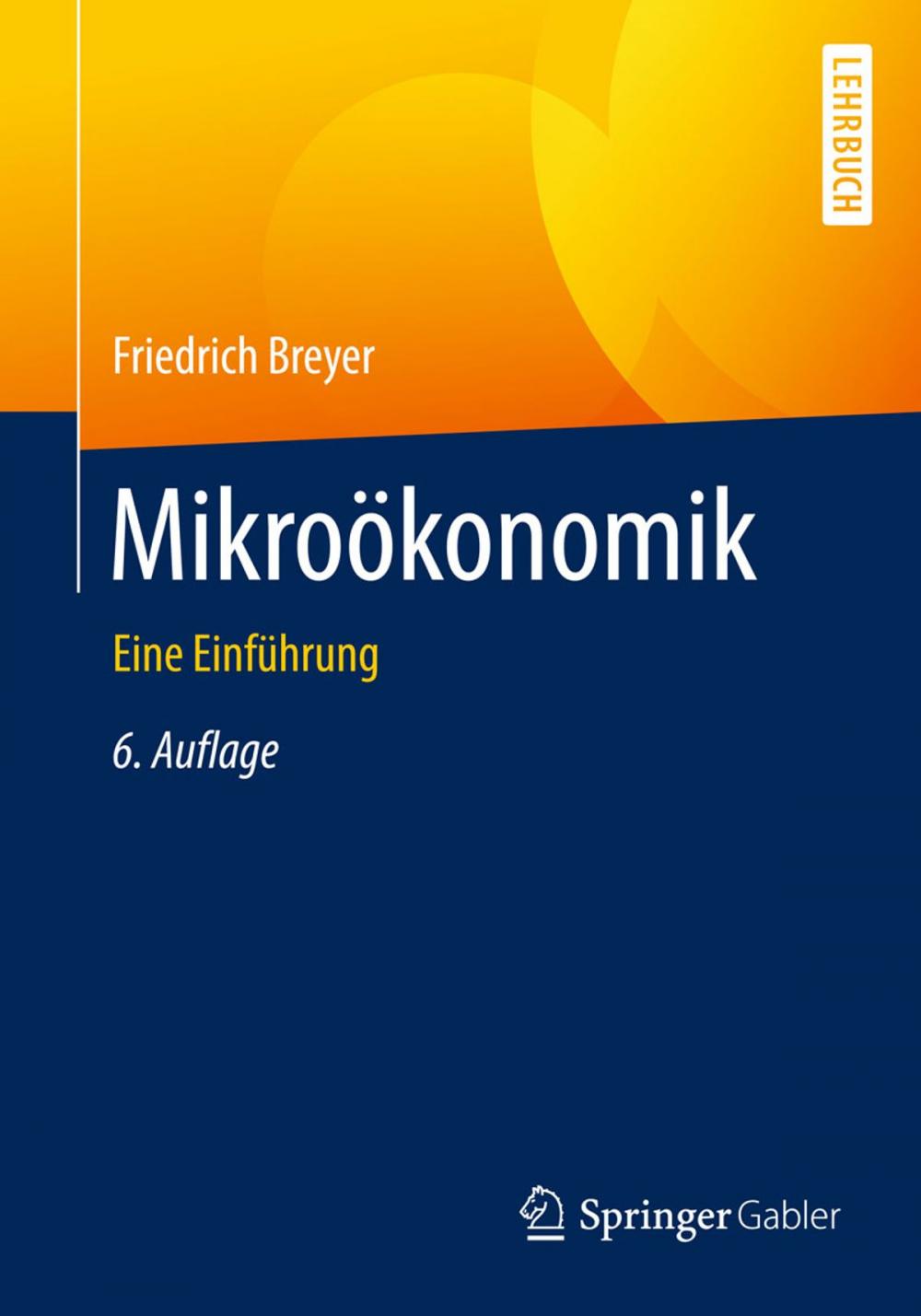 Big bigCover of Mikroökonomik